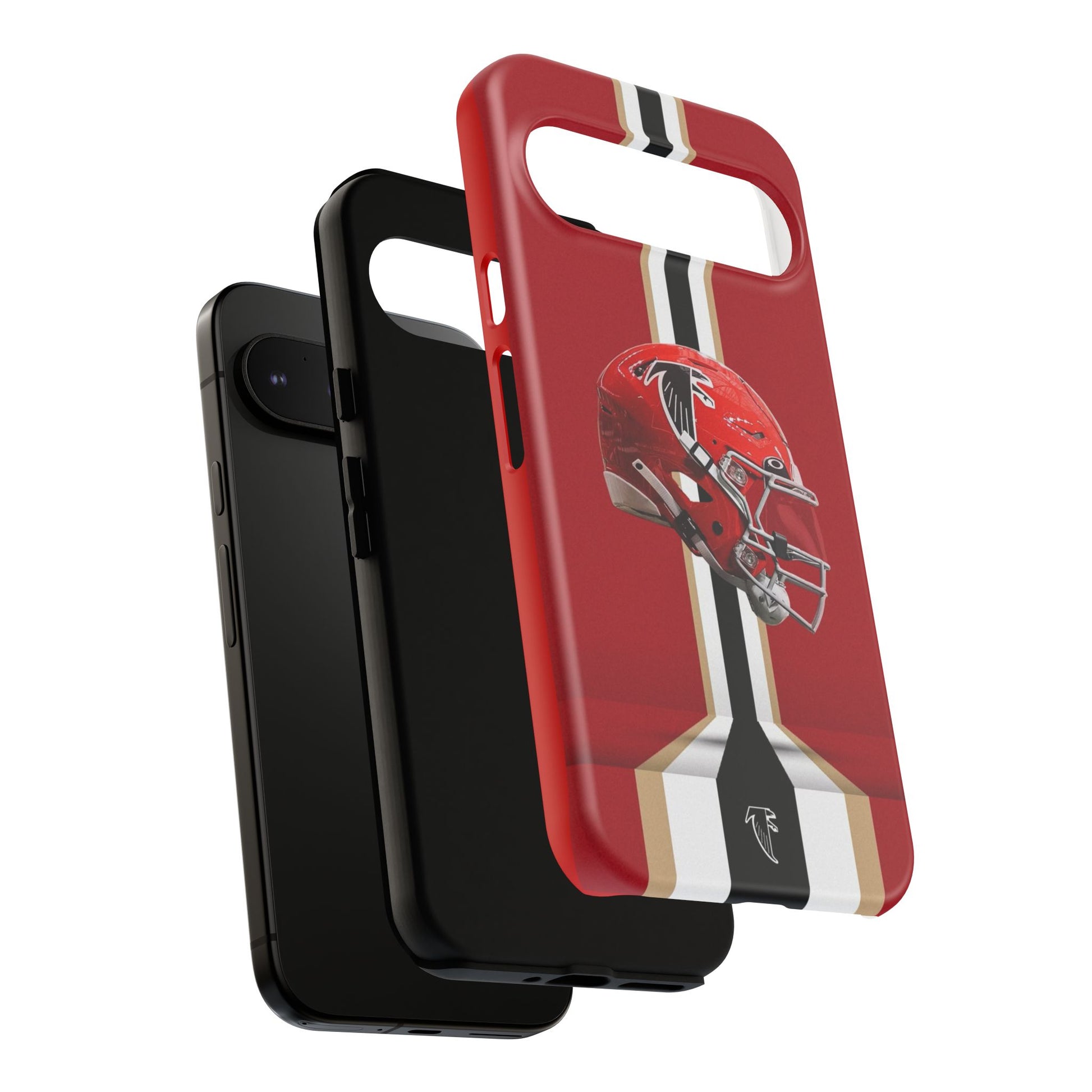 Atlanta Falcons Football Helmet Logo Tough Cases for iPhones, Samsung, and Pixel