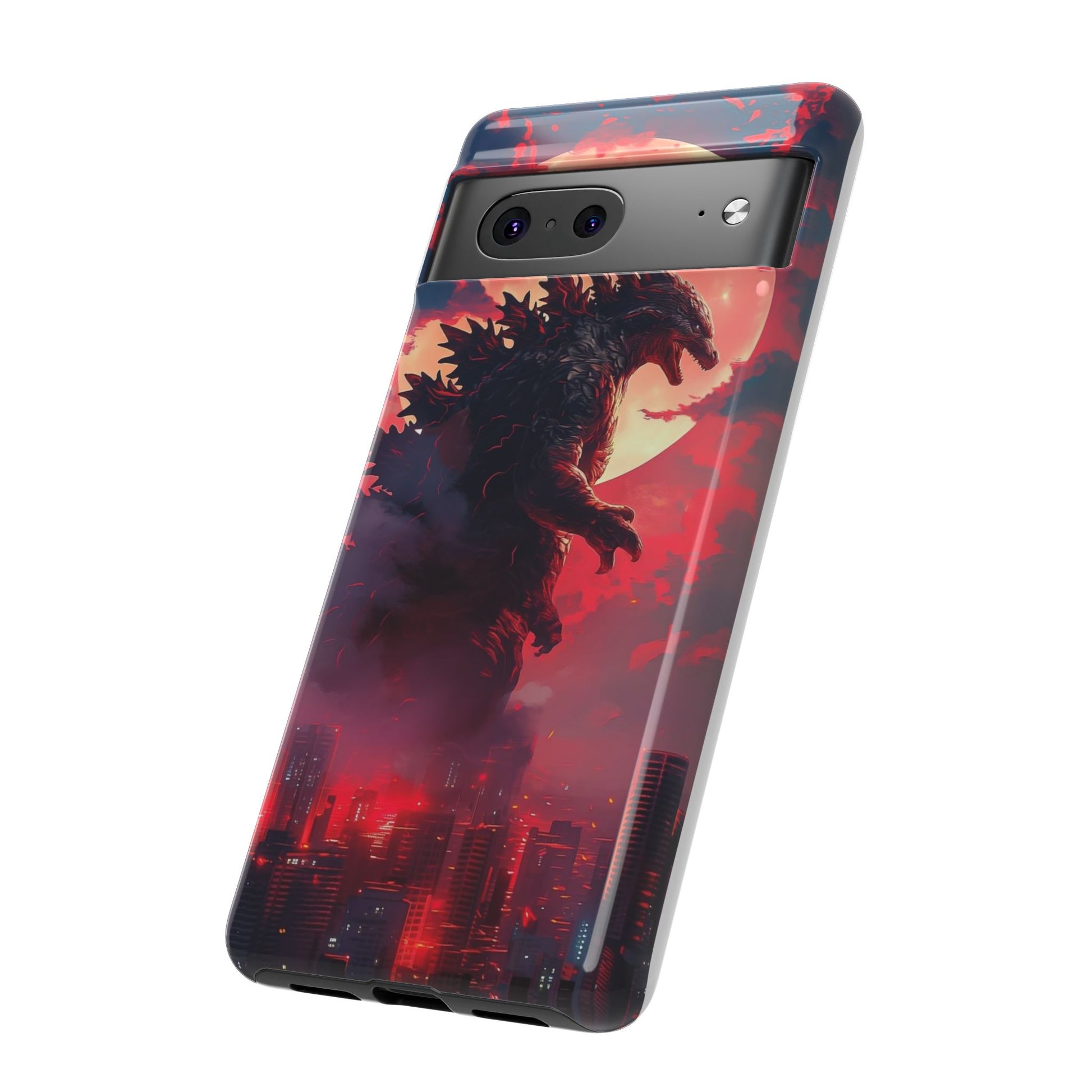 King of Monsters Godzilla Tough Phone Cases for iPhones, Samsung, and Pixel