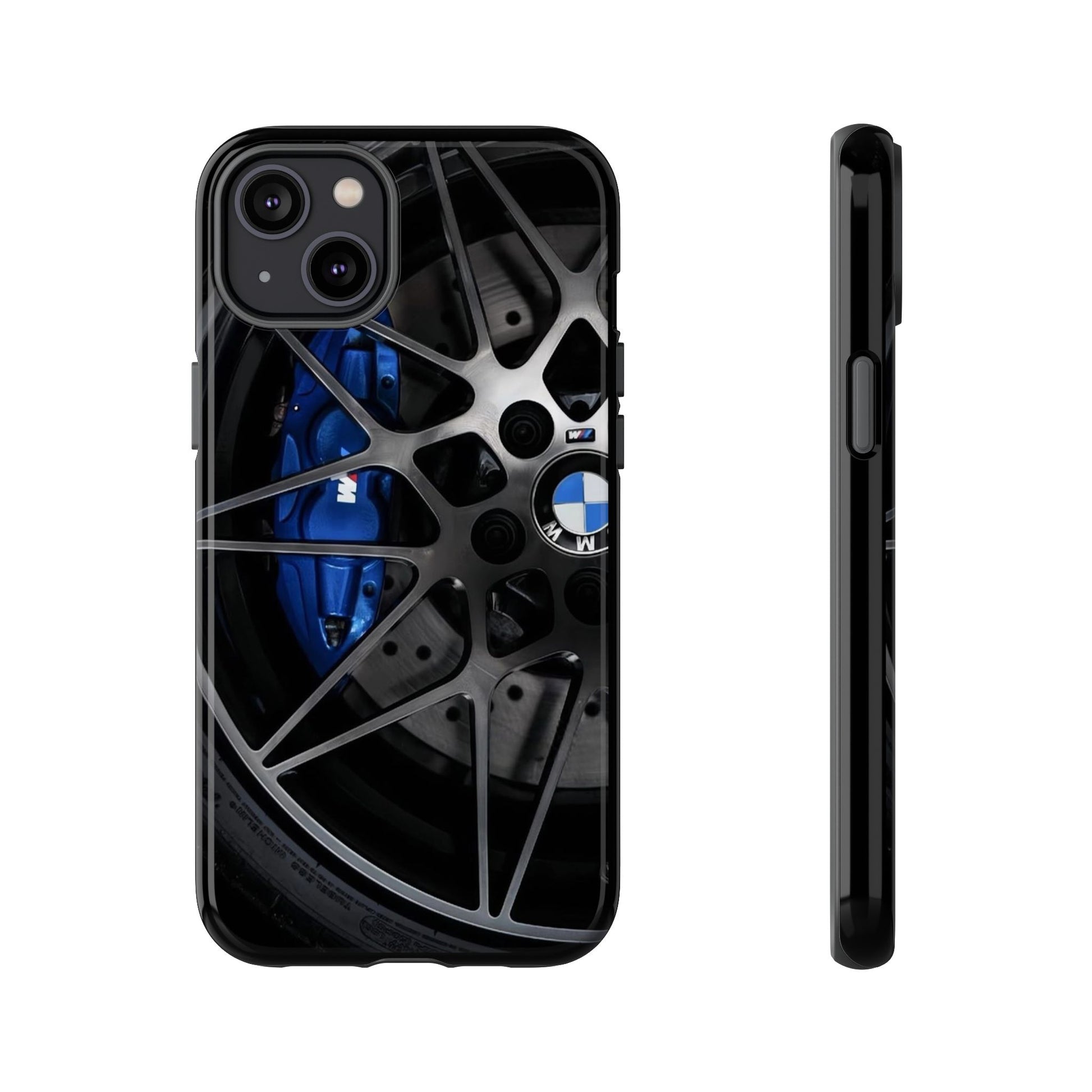 BMW M3 Racing Wheels Tough Cases for iPhones, Samsung, and Pixel