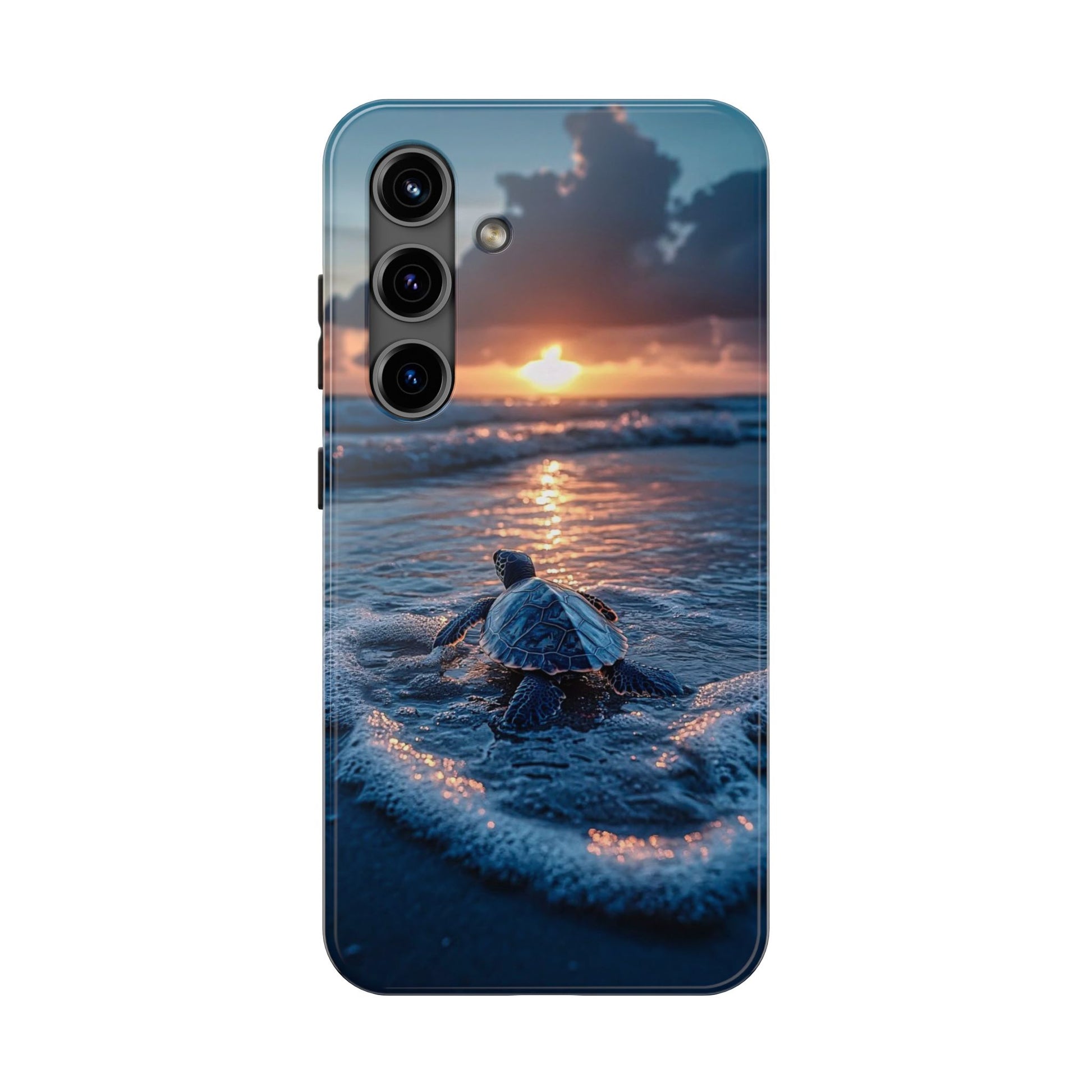 Beautiful Sea Turtle Themed Tough Phone Cases for Iphones & Samsung Phones