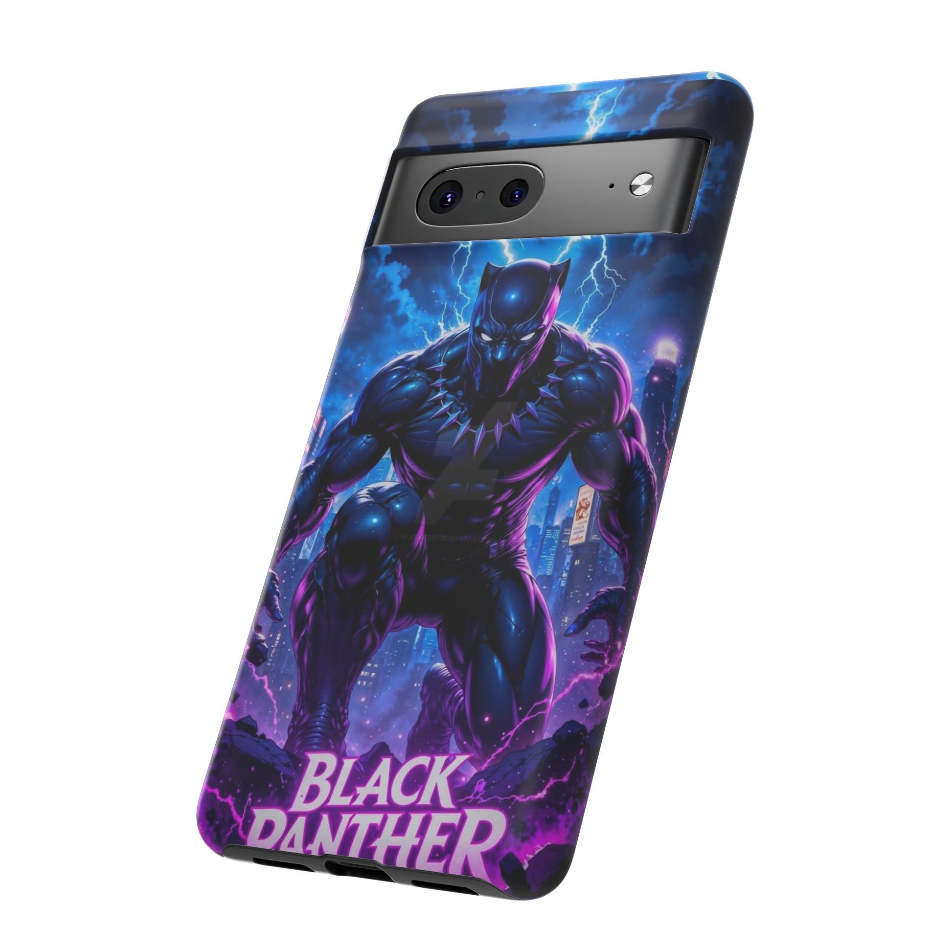 Black Panther Phone Case, Tough Cases for iPhones, Samsung, and Pixel