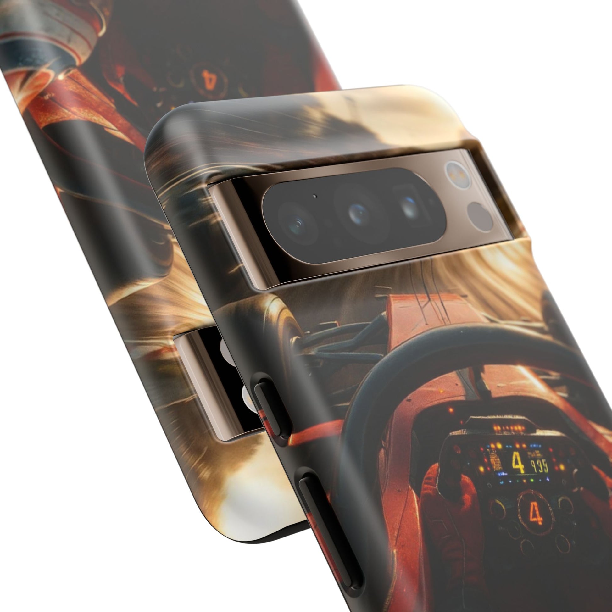 Formula 1 Cockpit Phone Case, Tough Cases for iPhones, Samsung, and Pixel