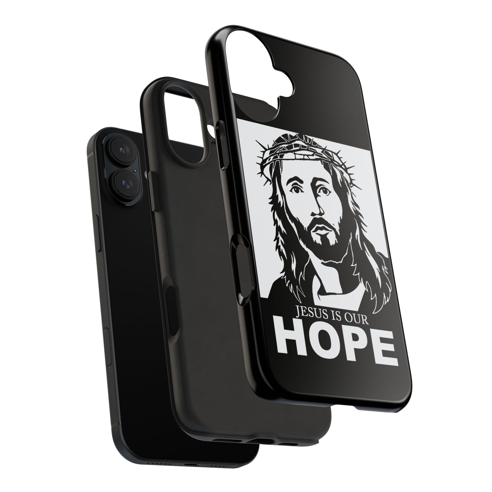 Jesus is Our Hope Christian Phone Cases for iPhones & Samsung Phones