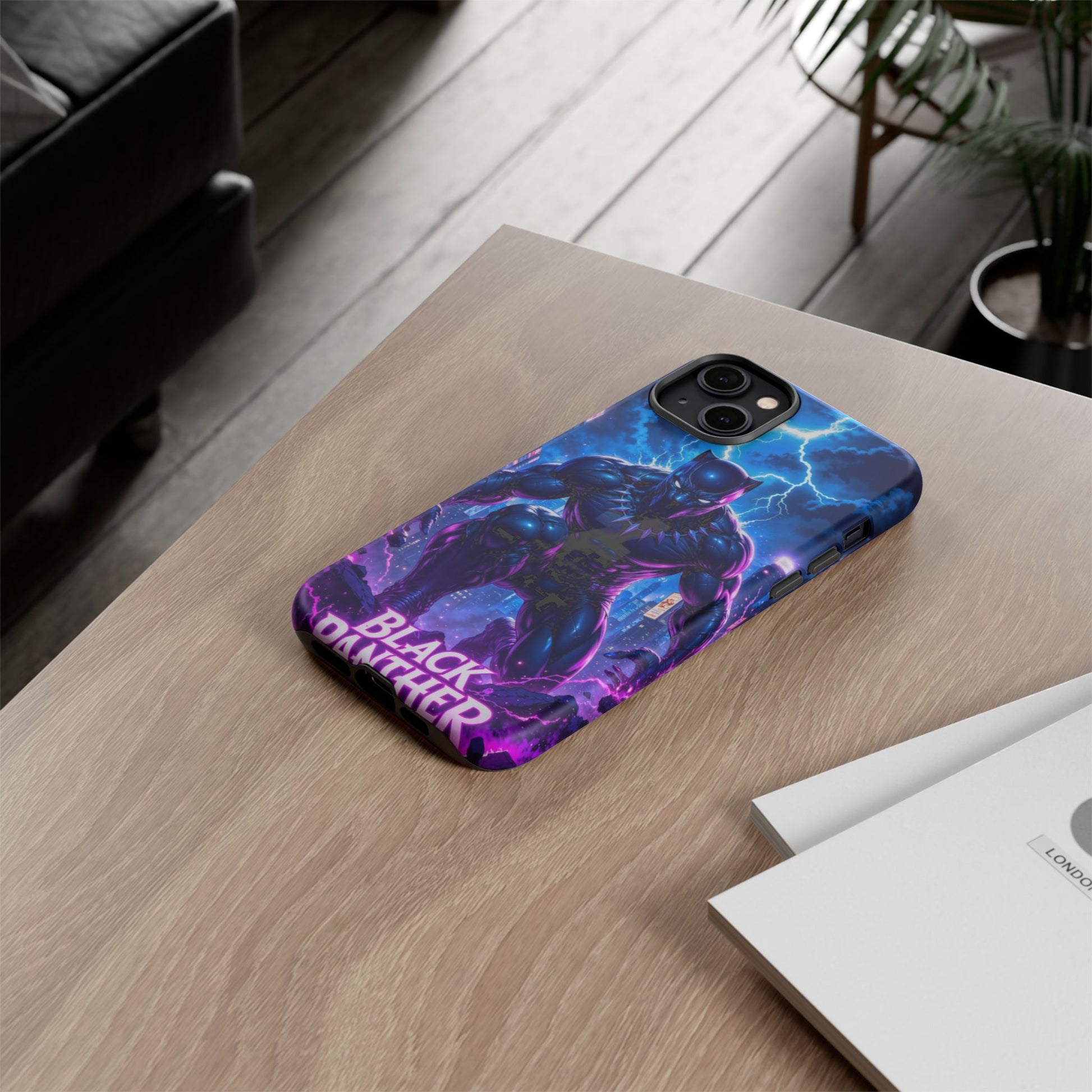 Black Panther Phone Case, Tough Cases for iPhones, Samsung, and Pixel