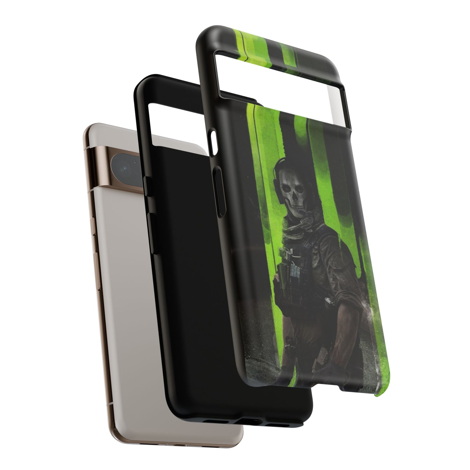 Call of Duty Ghost Tough Cases for iPhones, Samsung, and Pixel
