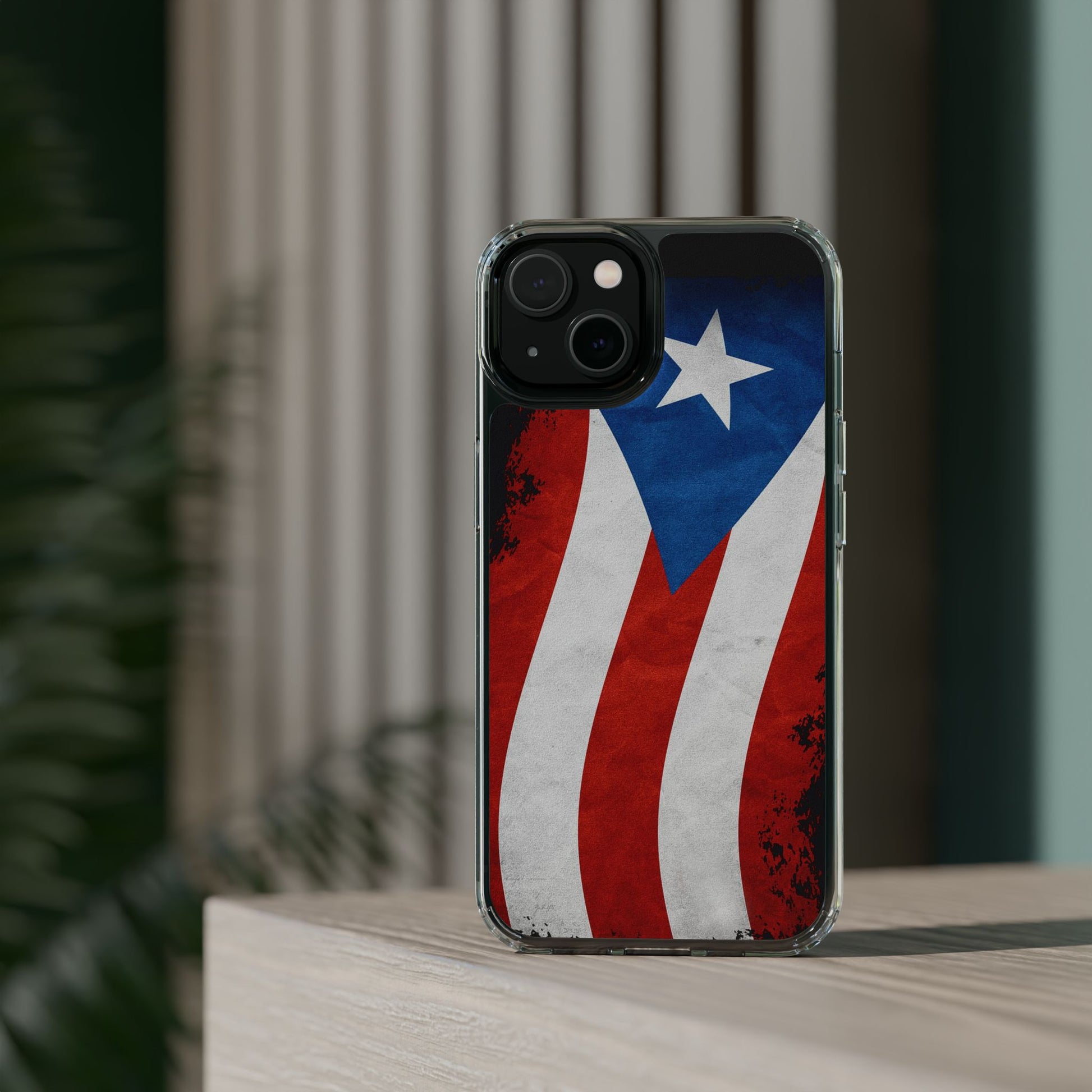Puerto Rican Flag Art Inspired Iphone and Samsung Protective case