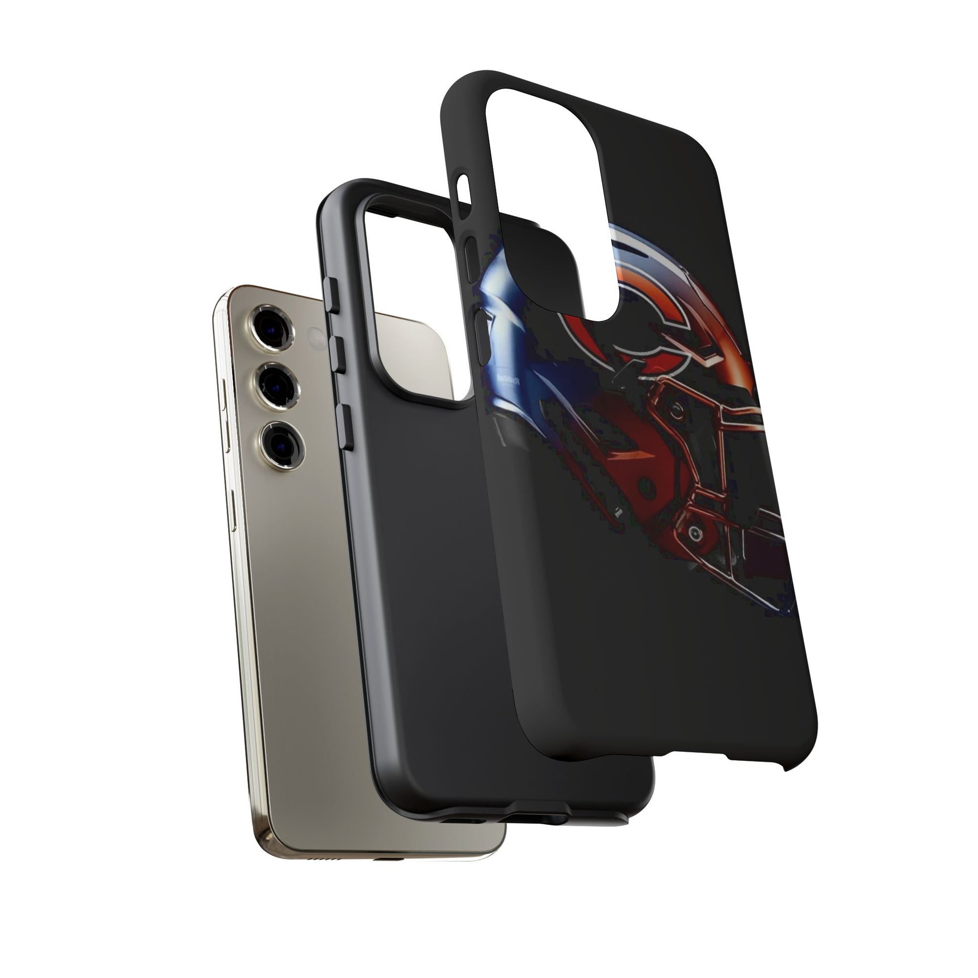 Football Helmet Chicago Bears Phone Case, Tough Cases for iPhones, Samsung, and Pixel