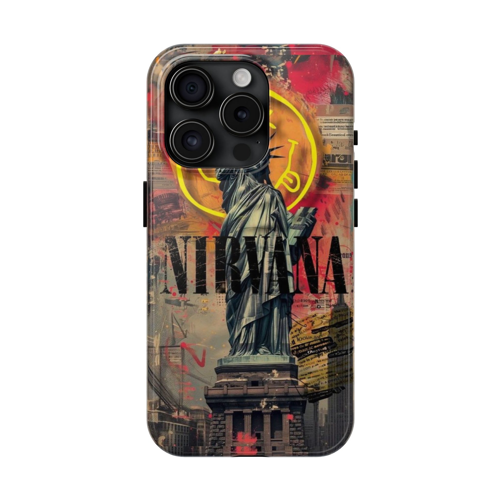 Classic Nirvana Phone Cases for Iphones & Samsung Phones Durable