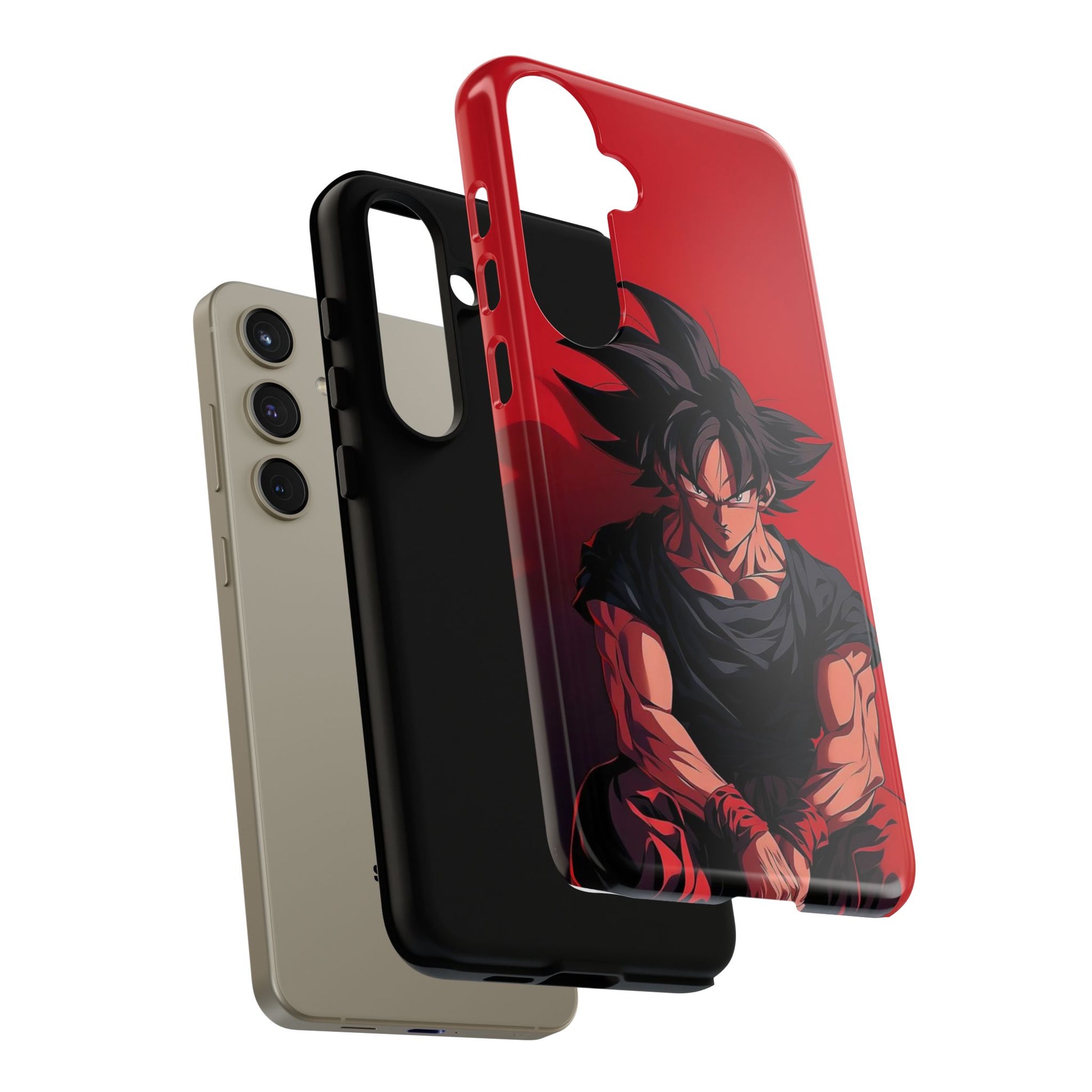 Anime Goku Dragon ball Z Tough Cases for iPhones, Samsung, and Pixel