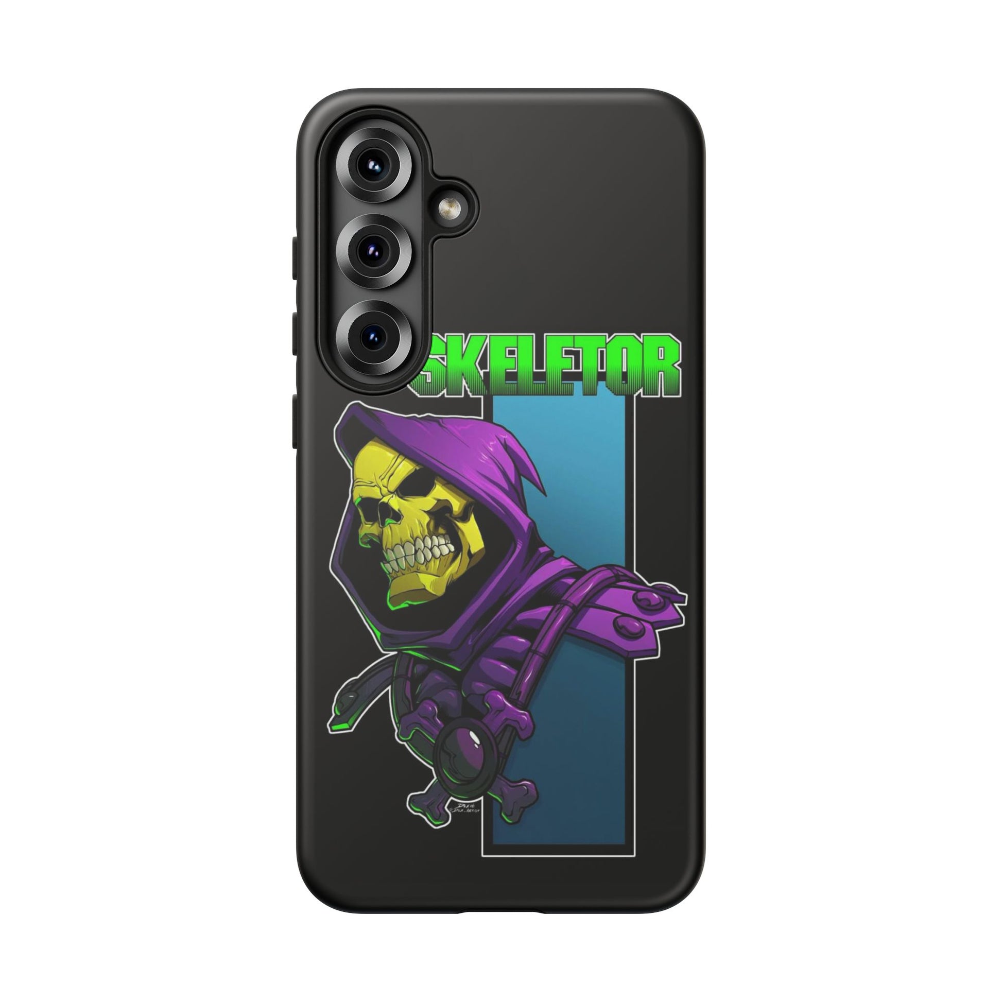 Skeletor Tough Cases for iPhones, Samsung, and Pixel