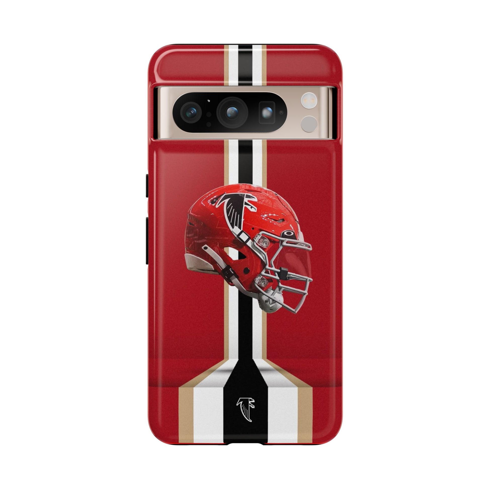 Atlanta Falcons Football Helmet Logo Tough Cases for iPhones, Samsung, and Pixel