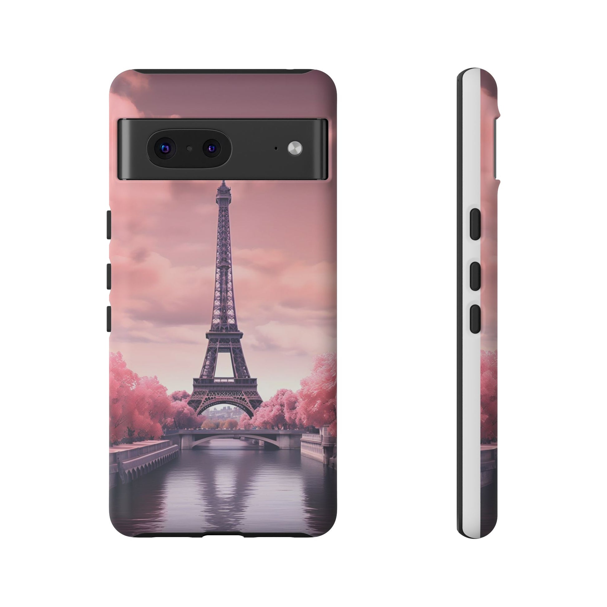 Eiffel Tower Paris Tough Cases for iPhones, Samsung, and Pixel