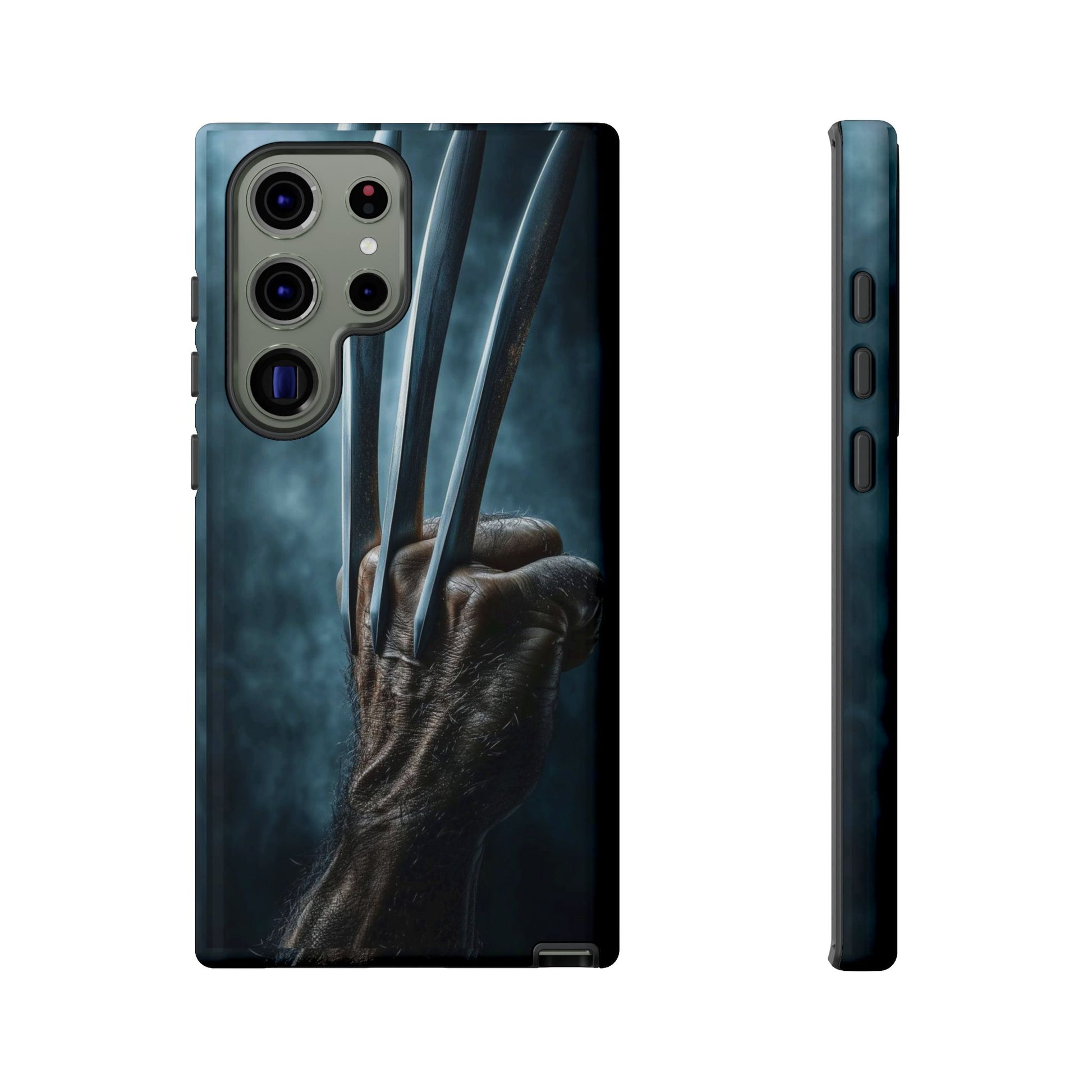 Logan's Claws Wolverine Tough Cases for iPhones, Samsung, and Pixel