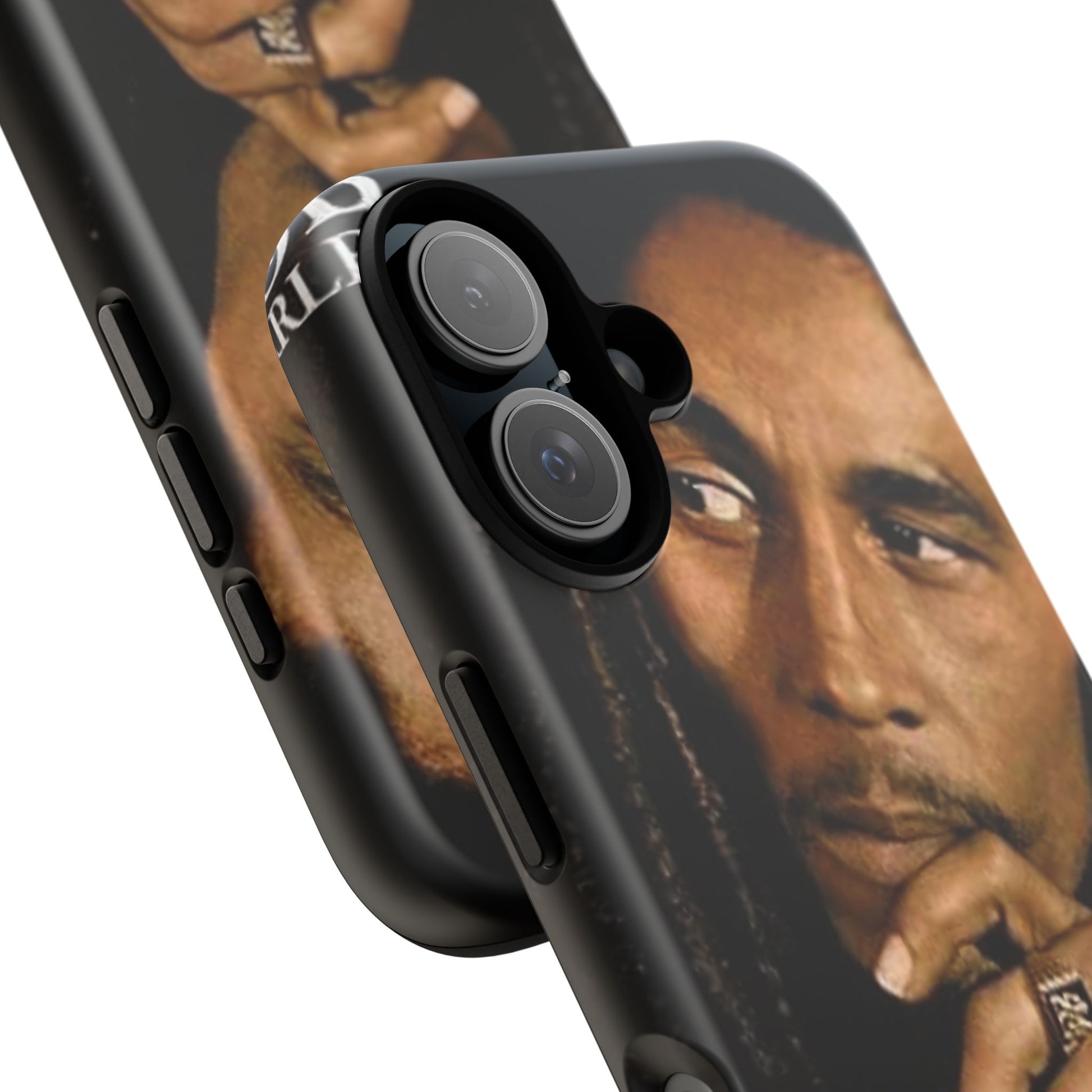 Marley Reggae Tough Cases for iPhones, Samsung, and Pixel