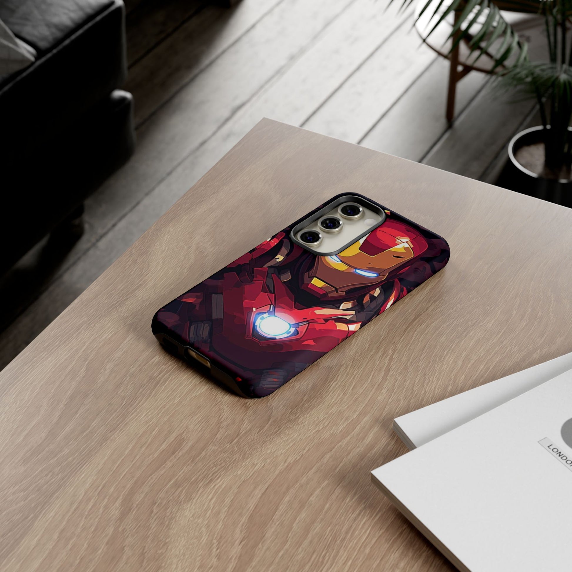 Invincible Iron Man Tough Cases for iPhones, Samsung, and Pixel