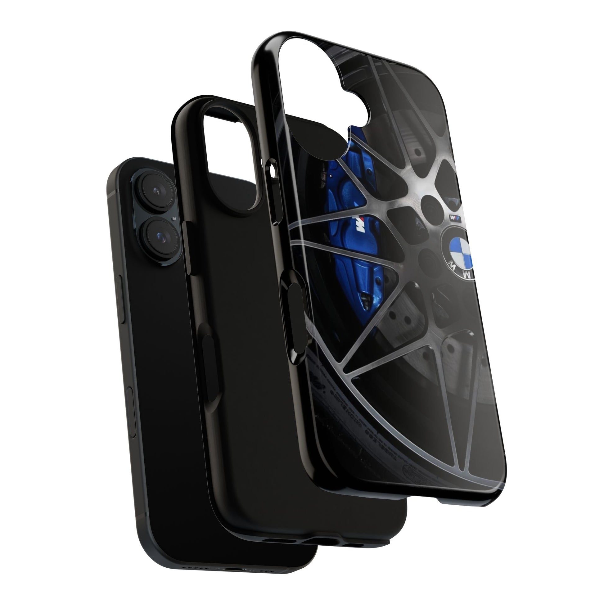 BMW M3 Racing Wheels Tough Cases for iPhones, Samsung, and Pixel
