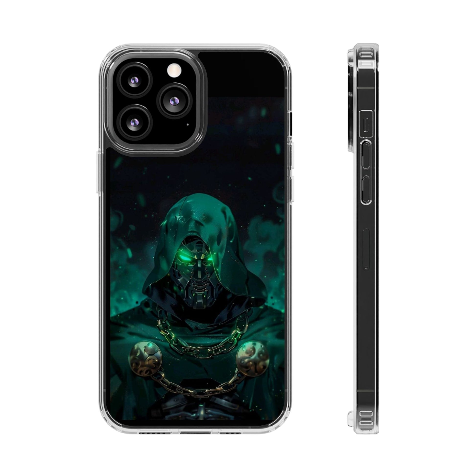 Phone Case, Comic Book Villain Themed Von Doom, Superhero Phone Cover, Geeky