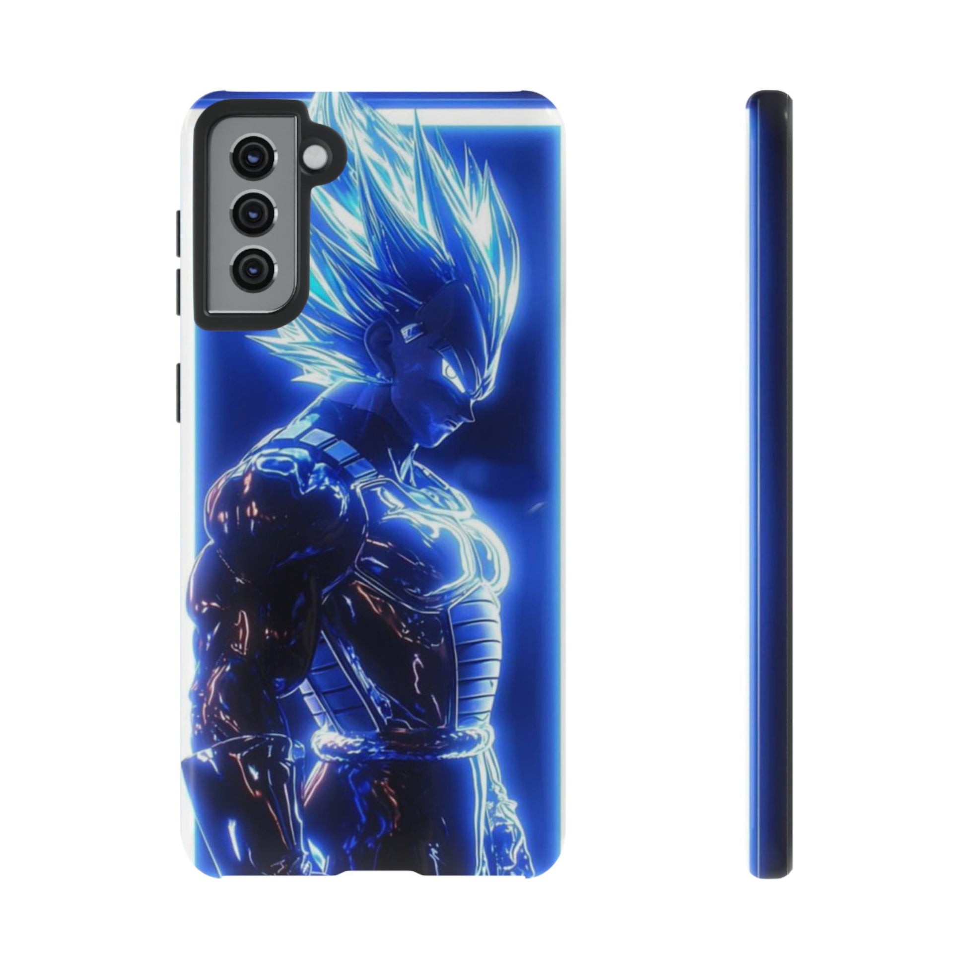 Anime Dragon Ball Z Super Saiyan Tough Cases for iPhones, Samsung, and Pixel