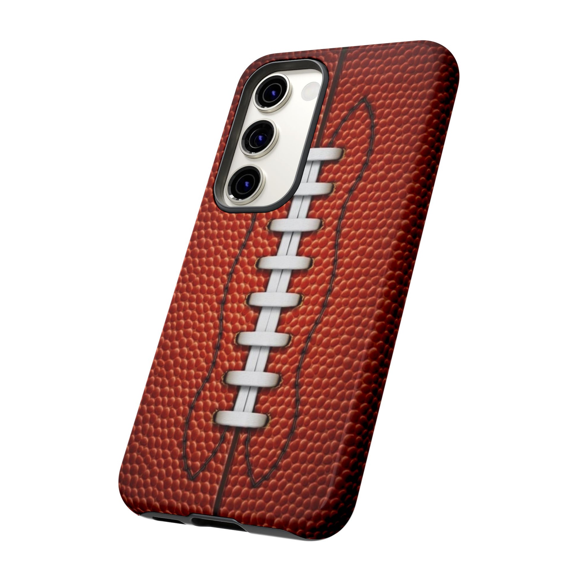 Football Pigskin Print Tough Cases for iPhones, Samsung, and Pixel