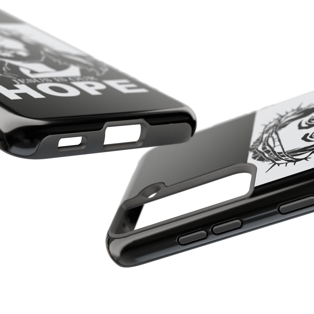 Jesus is Our Hope Christian Phone Cases for iPhones & Samsung Phones