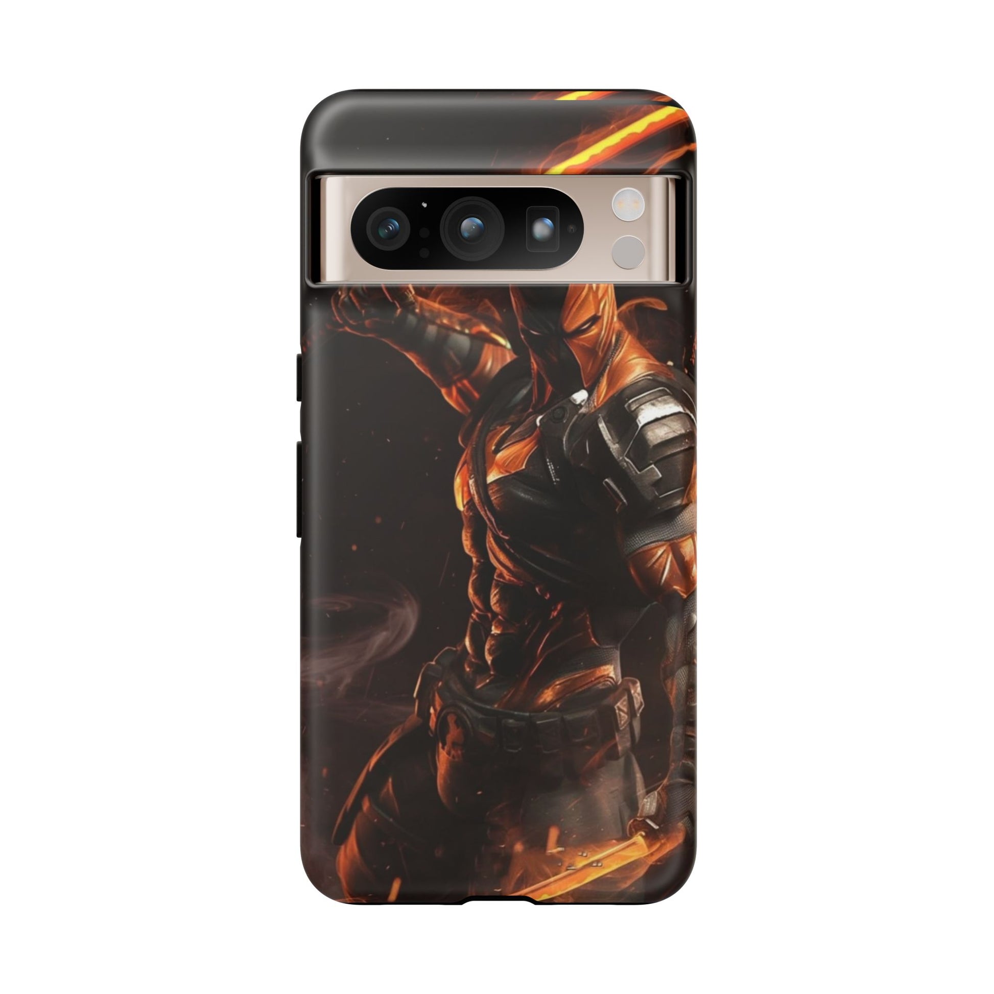 DC Comics Death Stroke Tough Cases for iPhones, Samsung, and Pixel