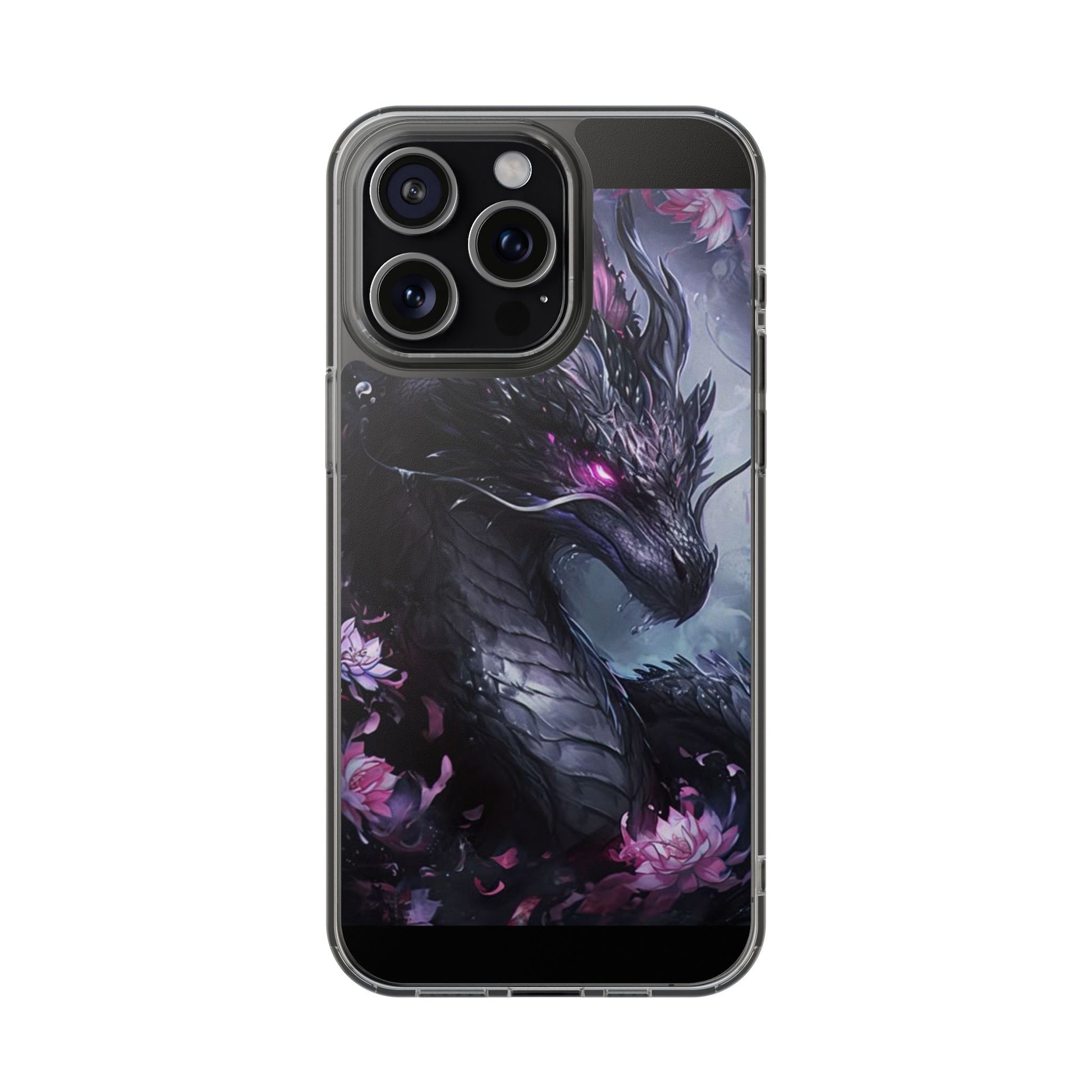 Phone Cases, Purple Dragon Design, iPhone Samsung Case, Protective Cover, Unique