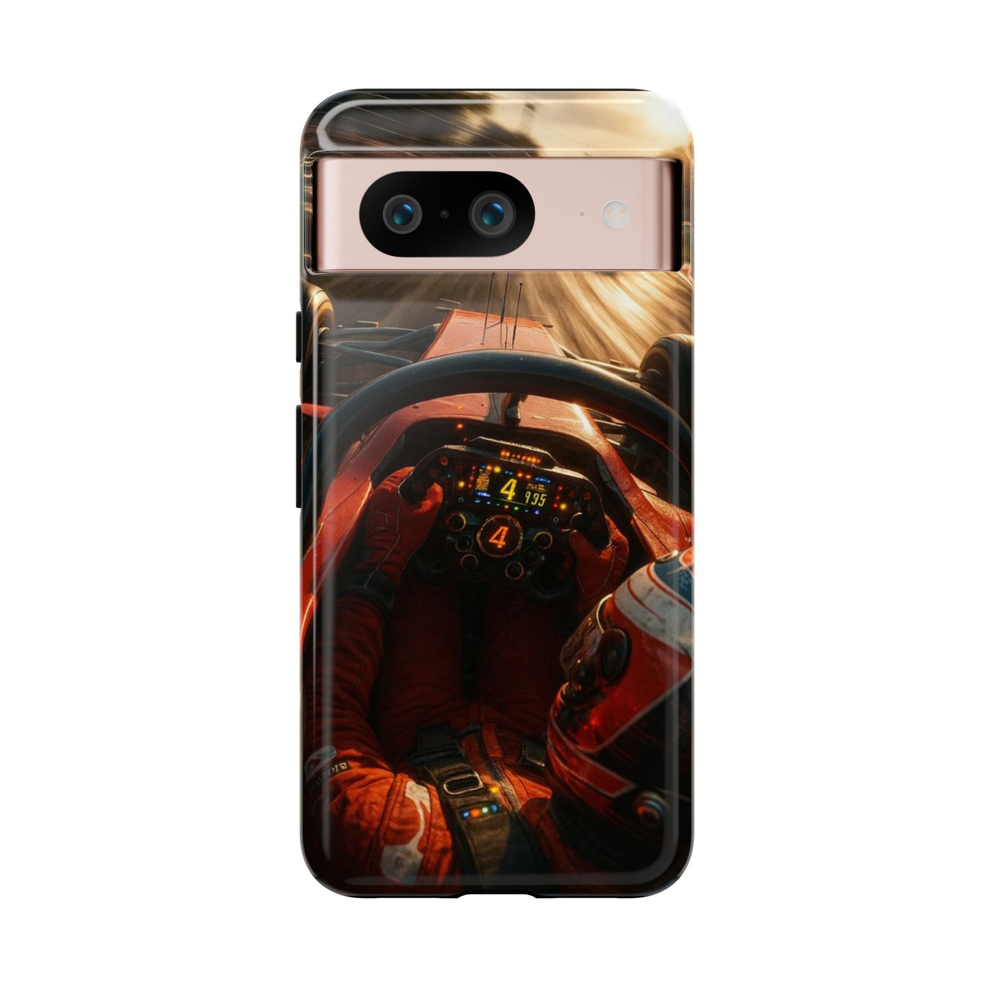 Formula 1 Cockpit Phone Case, Tough Cases for iPhones, Samsung, and Pixel