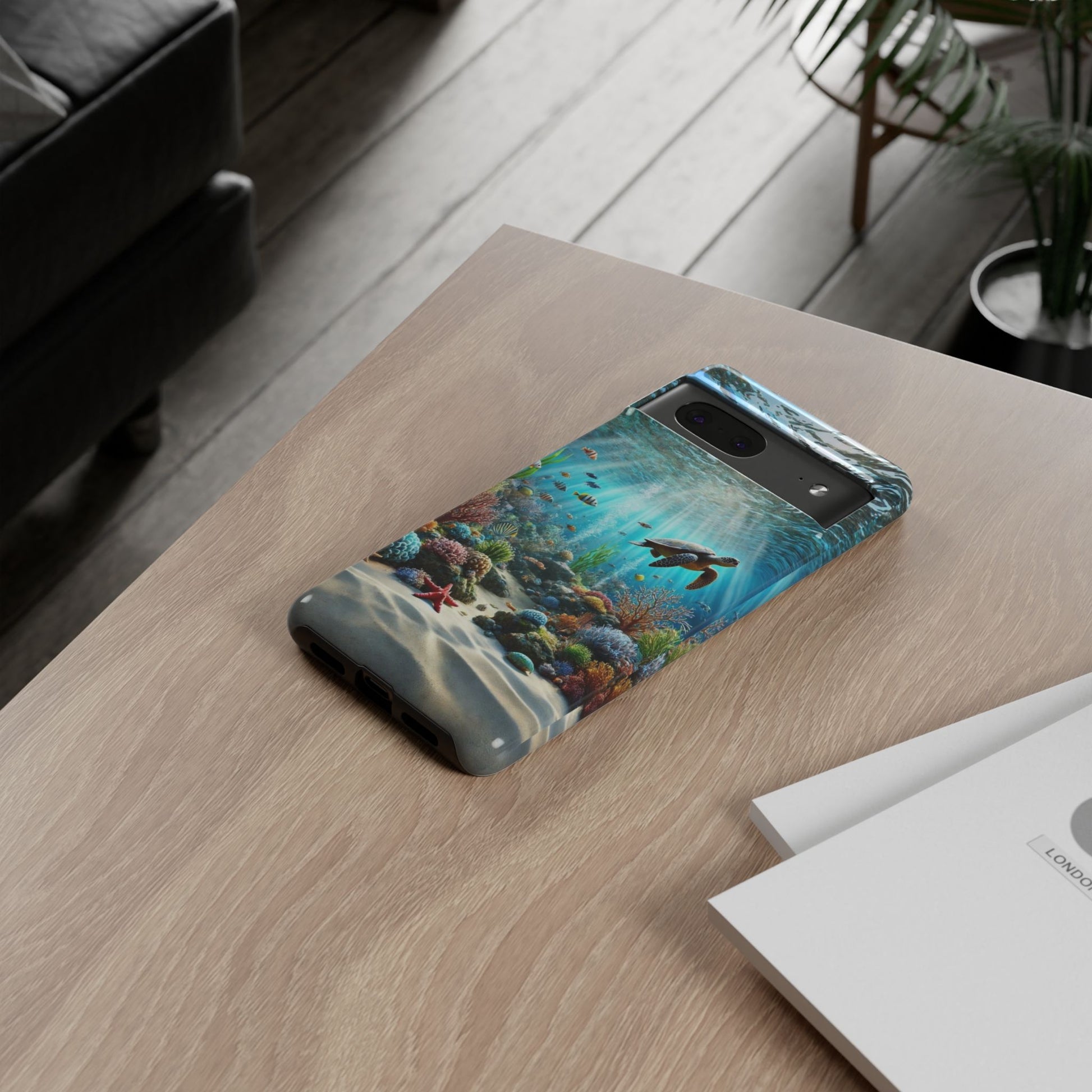Under Sea Landscape Tough Cases for iPhones, Samsung, and Pixel