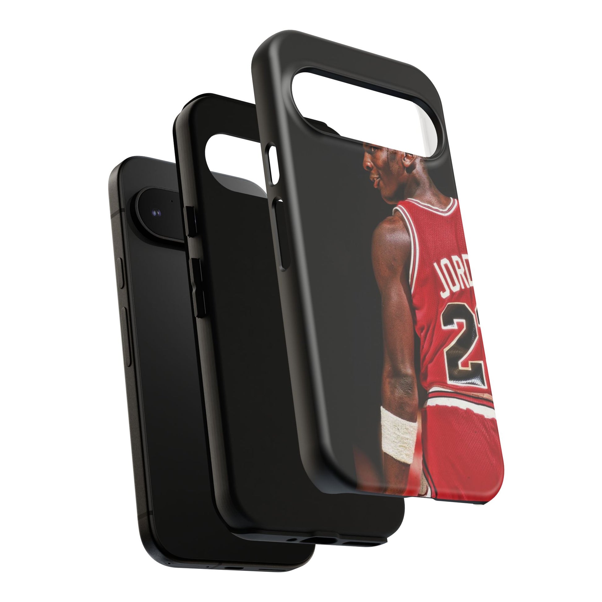 Basketball Legend Michael Jordan Tough Cases for iPhones, Samsung, and Pixel