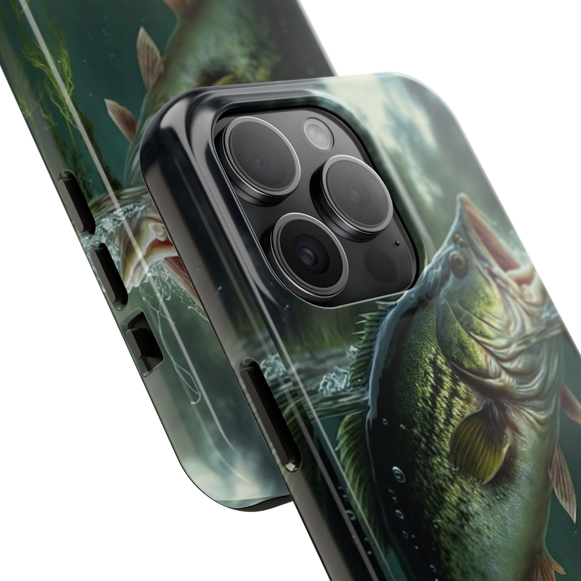 Large Mouth Bass Theme Phone Cases for iPhones & Samsung Phones