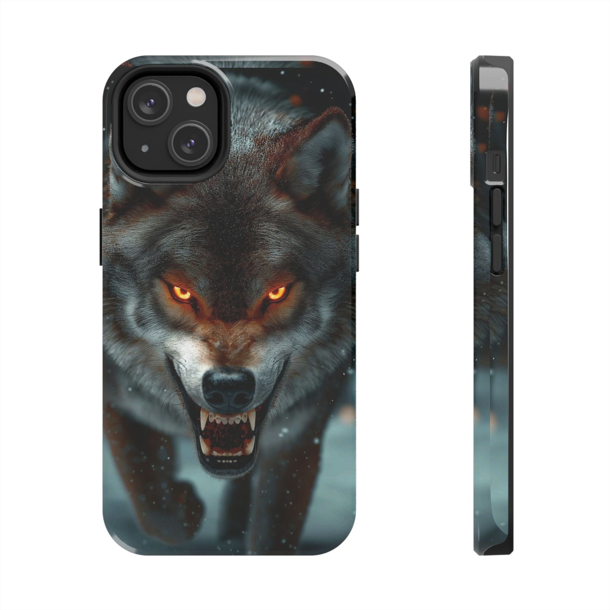 Alpha Male Wolf Themed Tough Phone Cases for Iphones & Samsung Phones