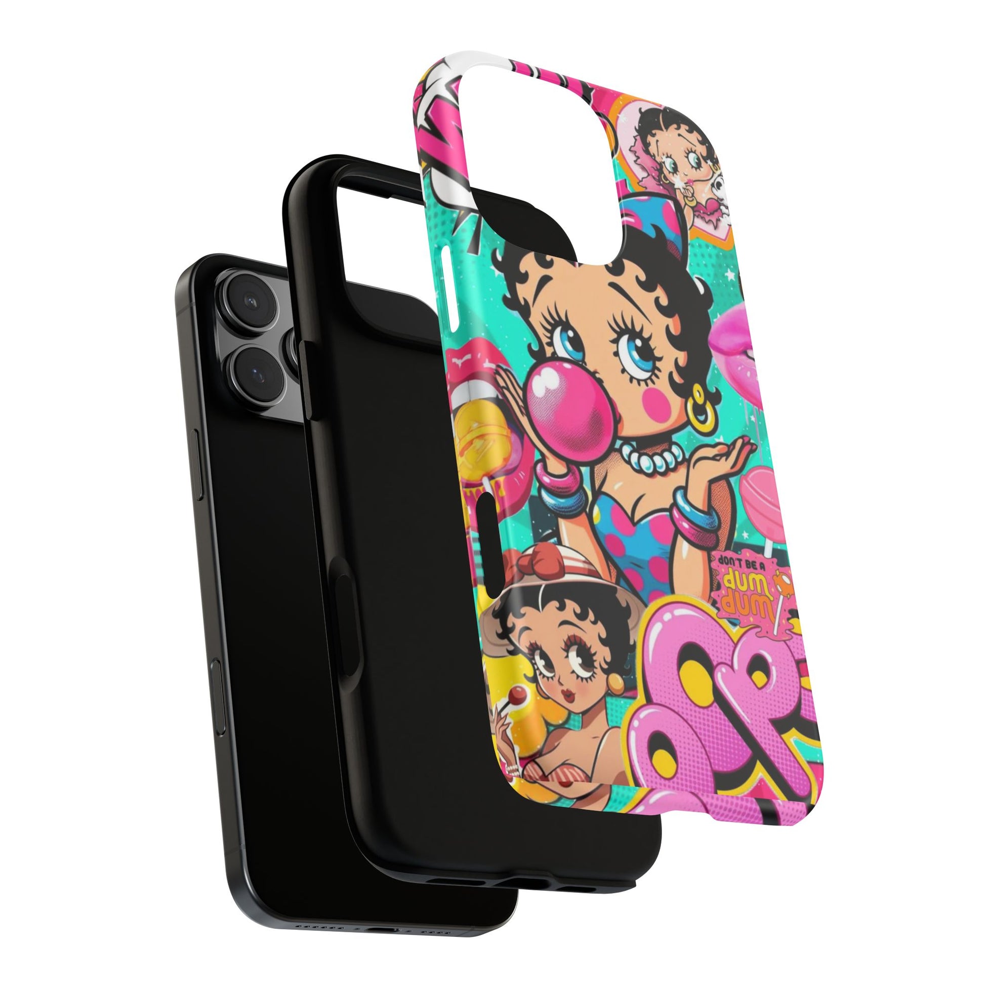 Betty Boop Comic Strip Phone Case for iPhone, Samsung Galaxy, & Pixel Phones