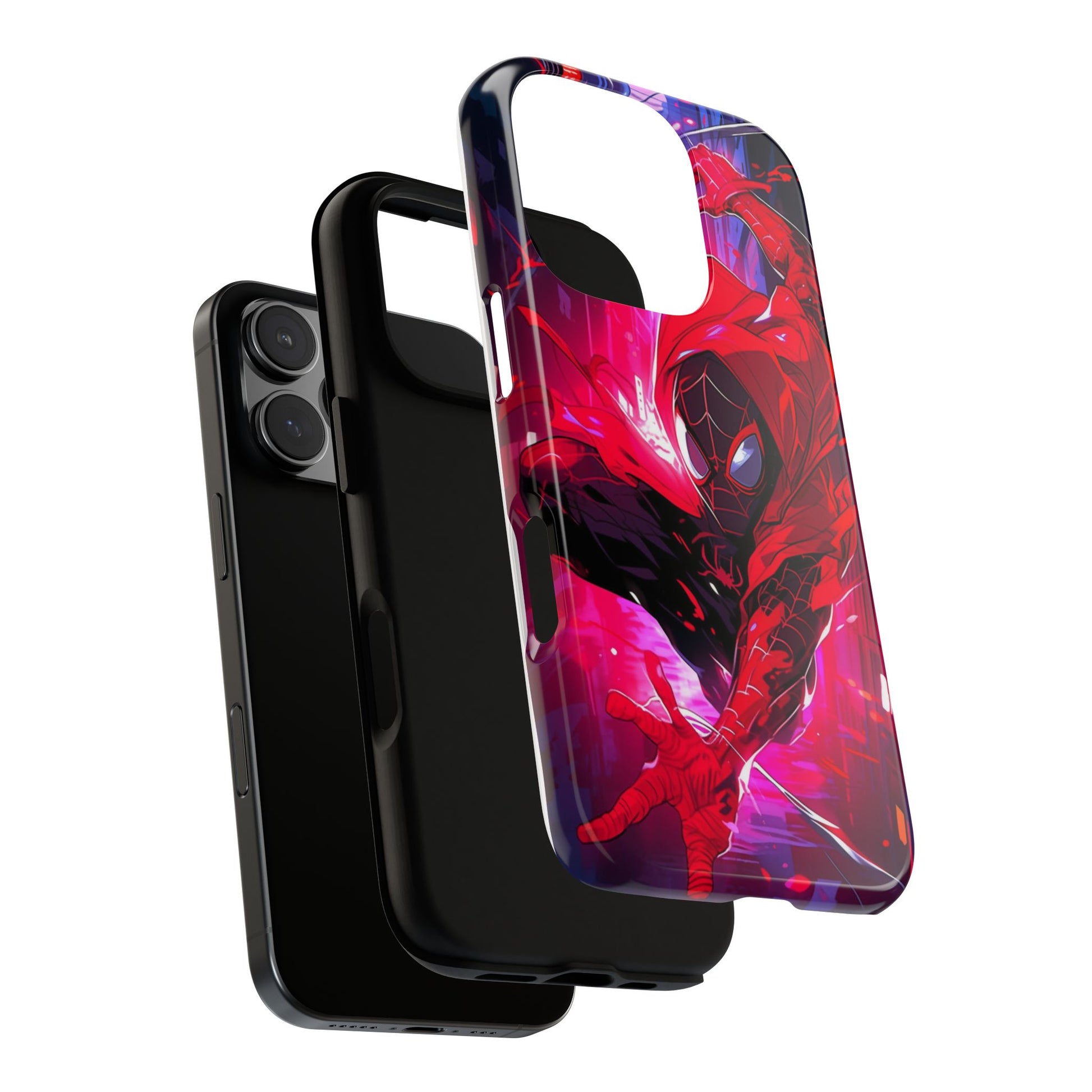 Miles Morales Spiderman Phone Case, Tough Cases for iPhones, Samsung, and Pixel