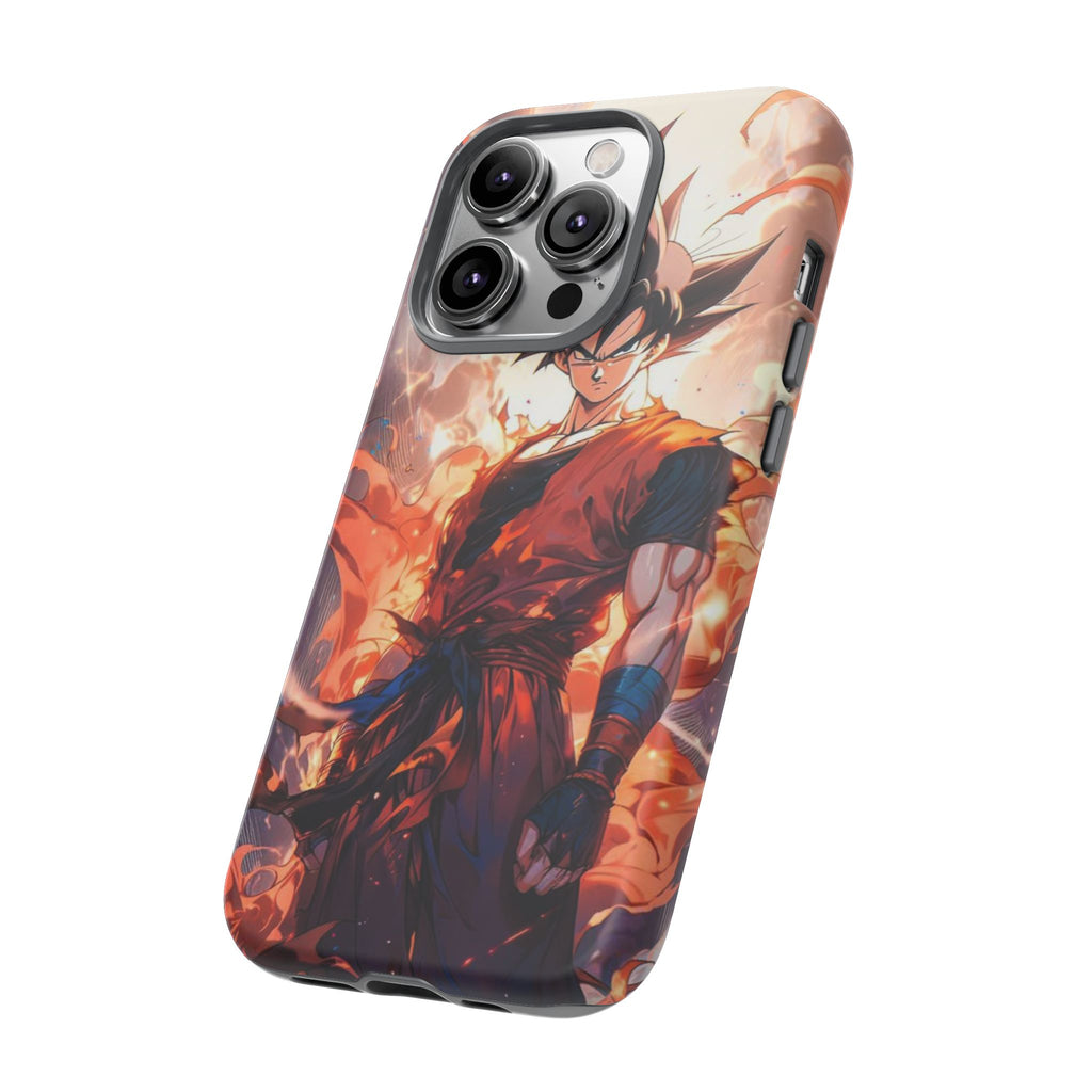 Anime Manga Dragon Ball Z Goku Tough Cases for iPhones, Samsung, and Pixel