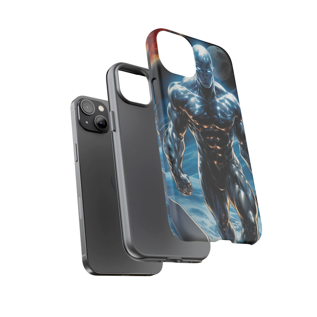 The Silver Surfer Comic Art Phone Case, Tough Cases for iPhones, Samsung, and Pixel