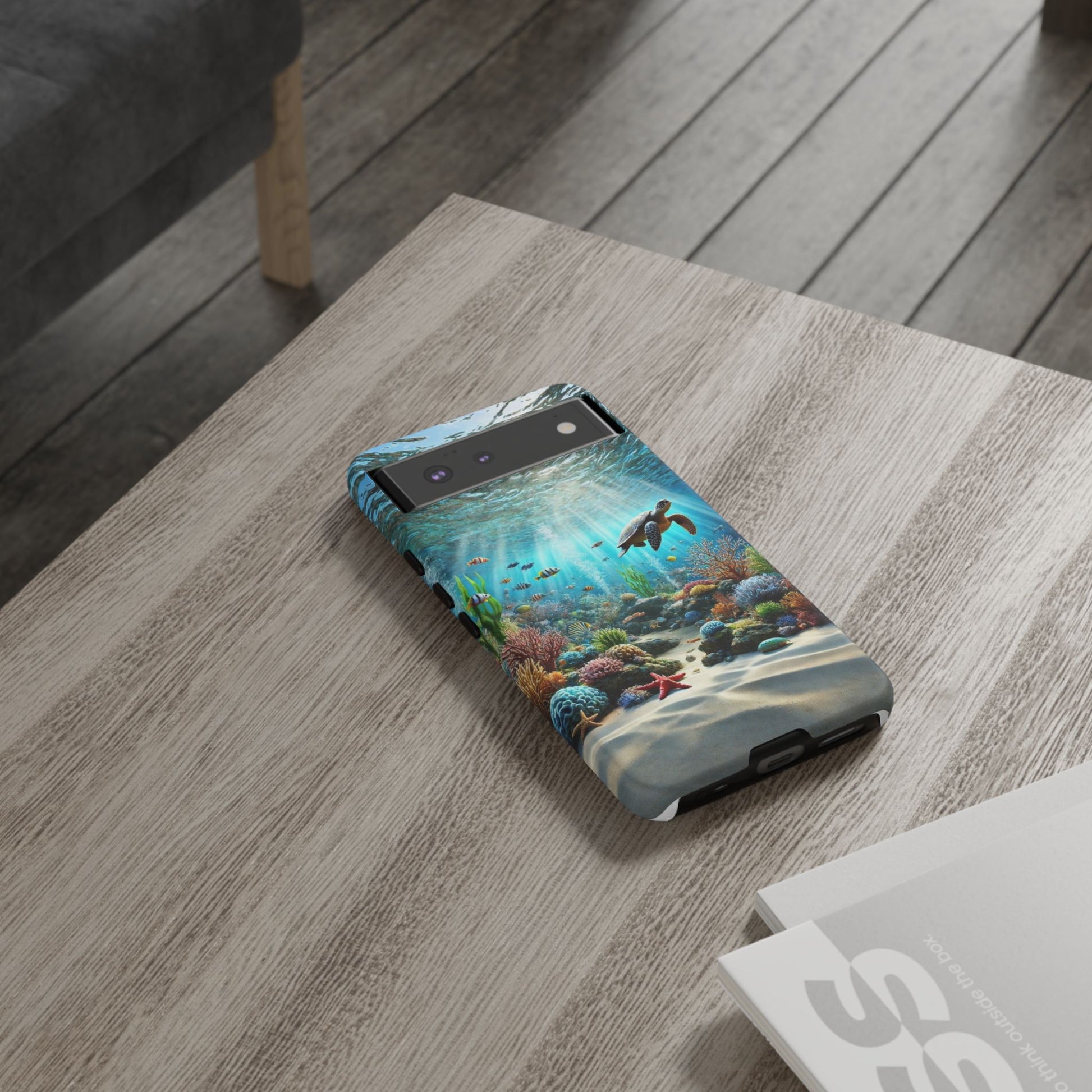 Under Sea Landscape Tough Cases for iPhones, Samsung, and Pixel