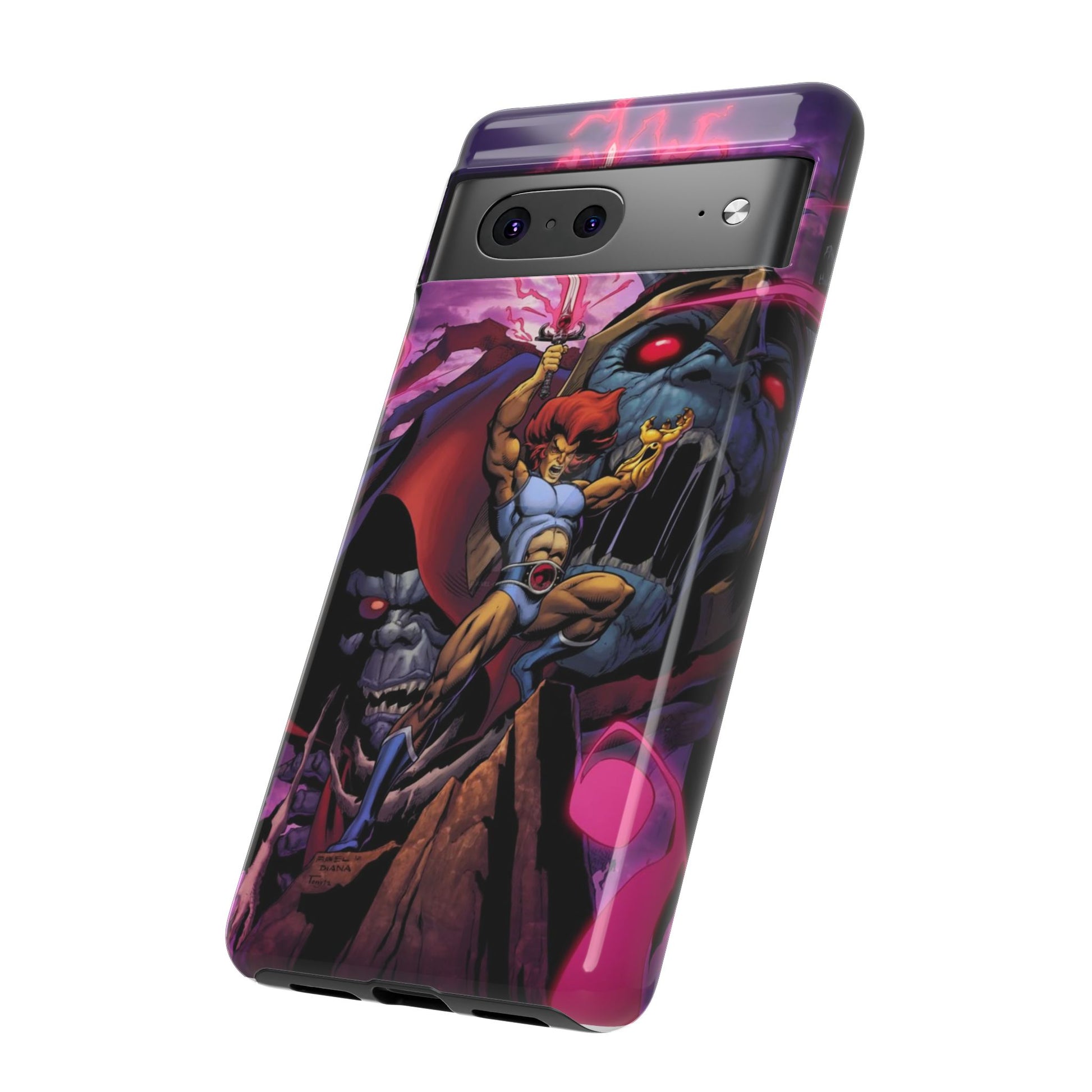 Thundercats Lion O x Mumra Tough Cases for iPhones, Samsung, and Pixel