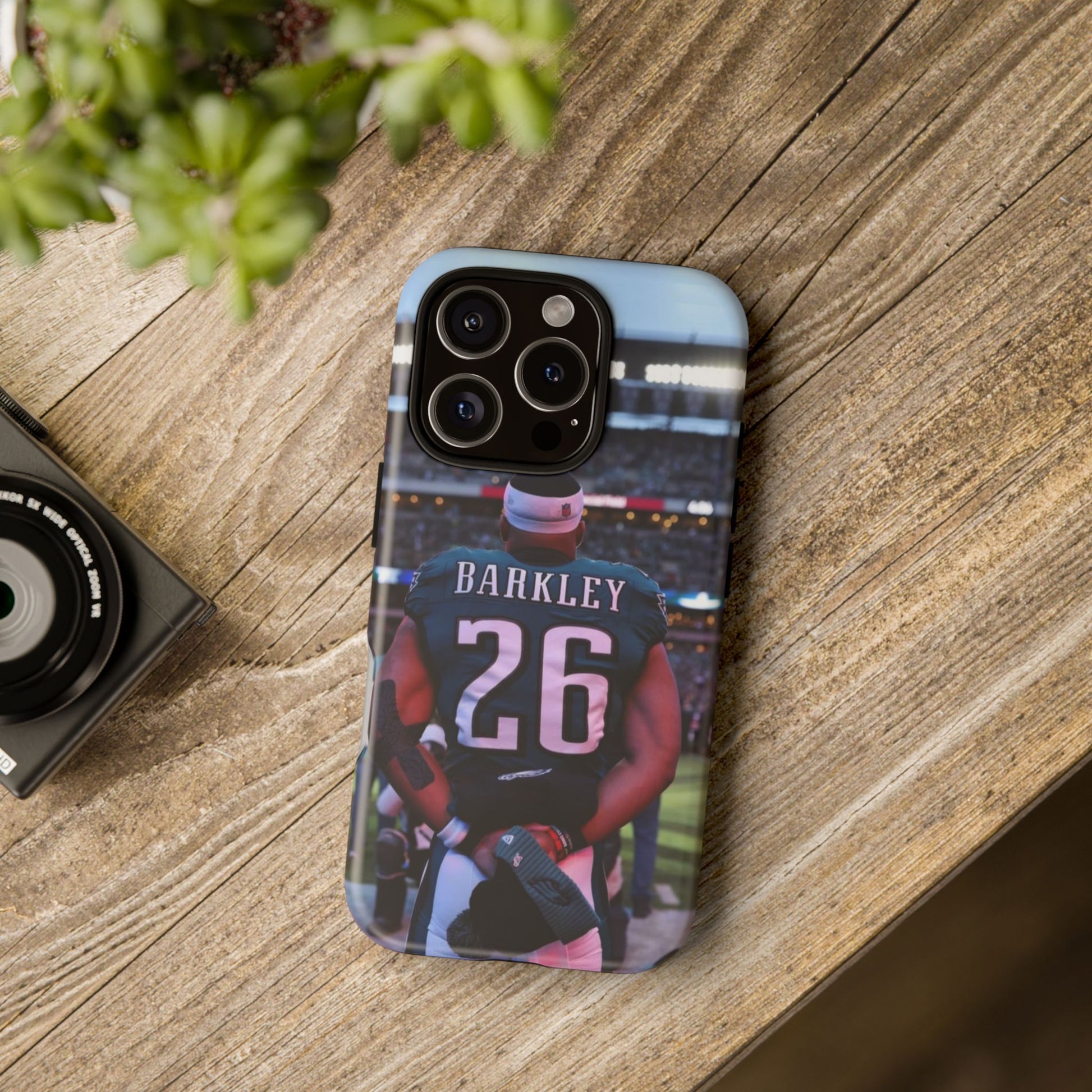 Eagles Football Saquon Barkley Tough Cases for iPhones, Samsung, and Pixel