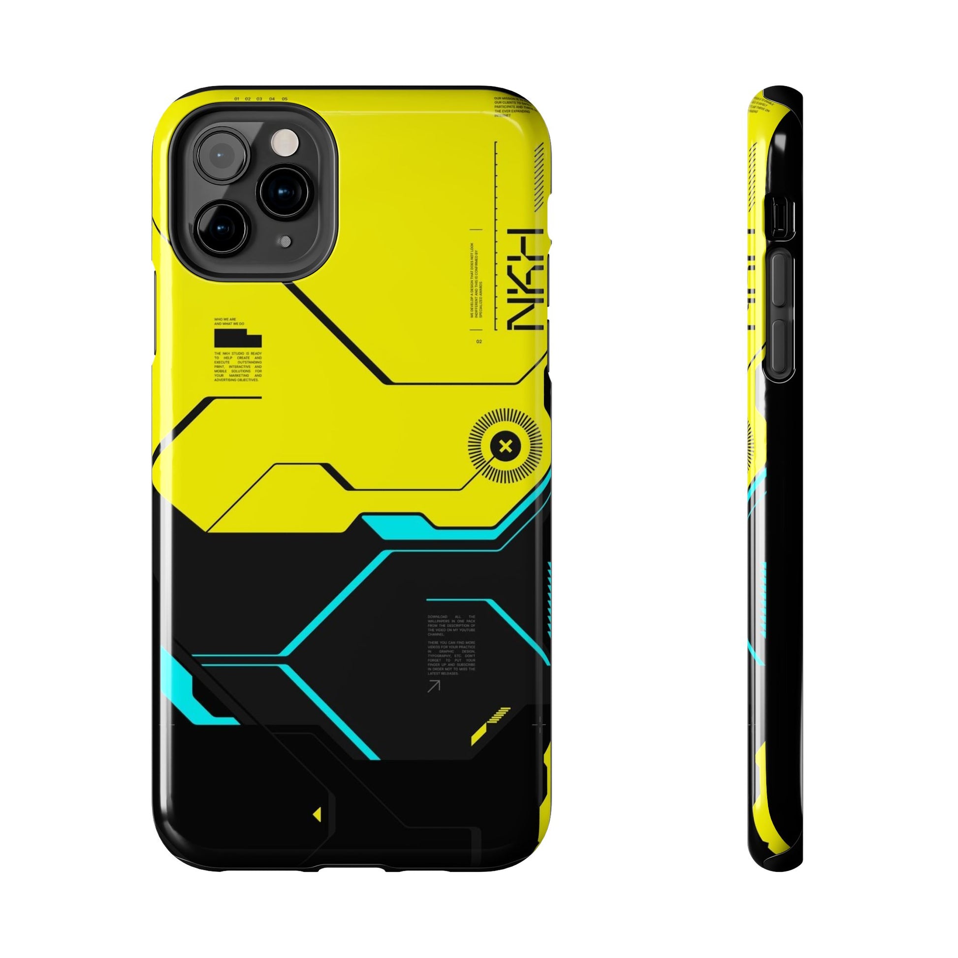Cyberpunk Themed Phone Case for iPhone & Samsung Galaxy Phones