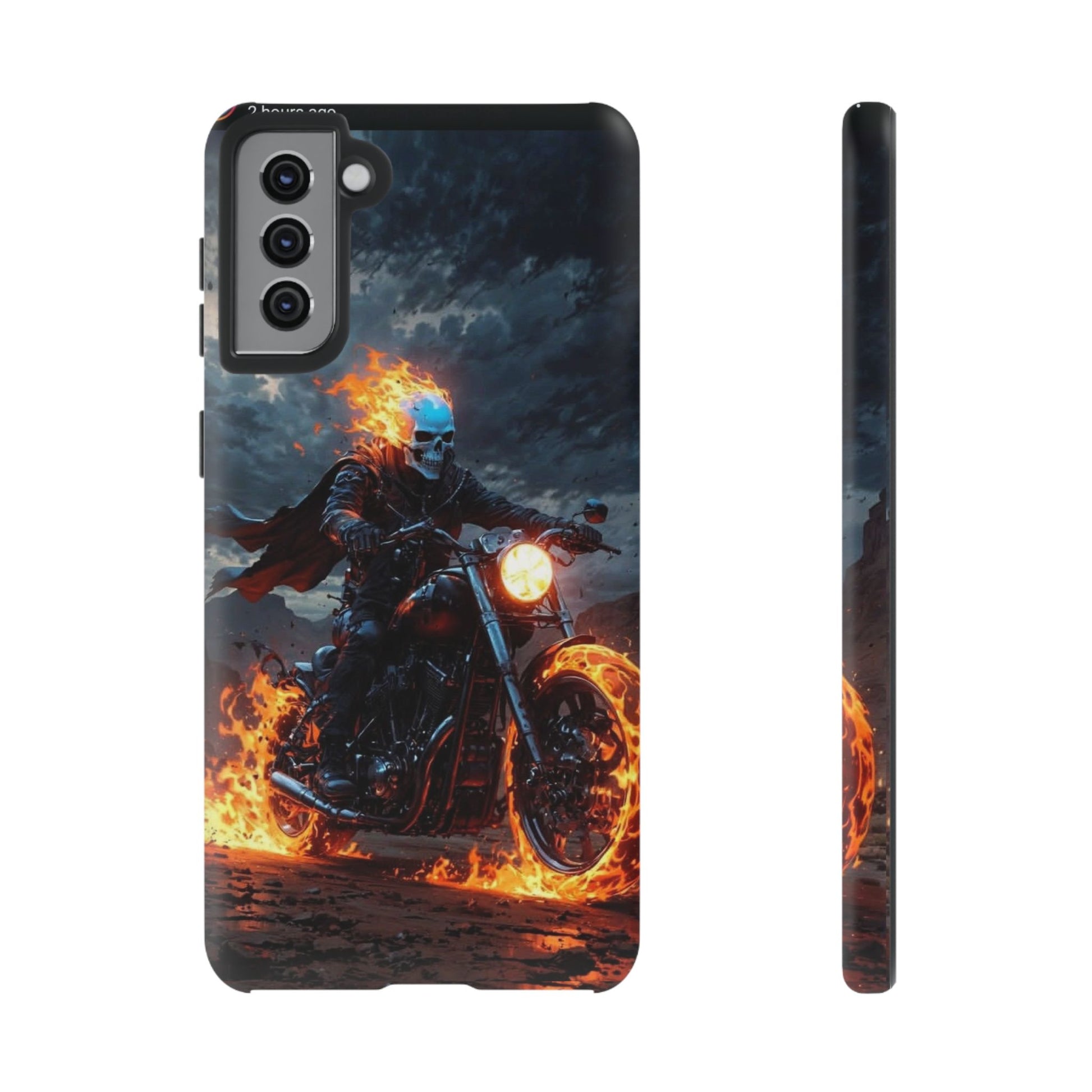 Marvel's Ghost Rider Tough Cases for iPhones, Samsung, and Pixel