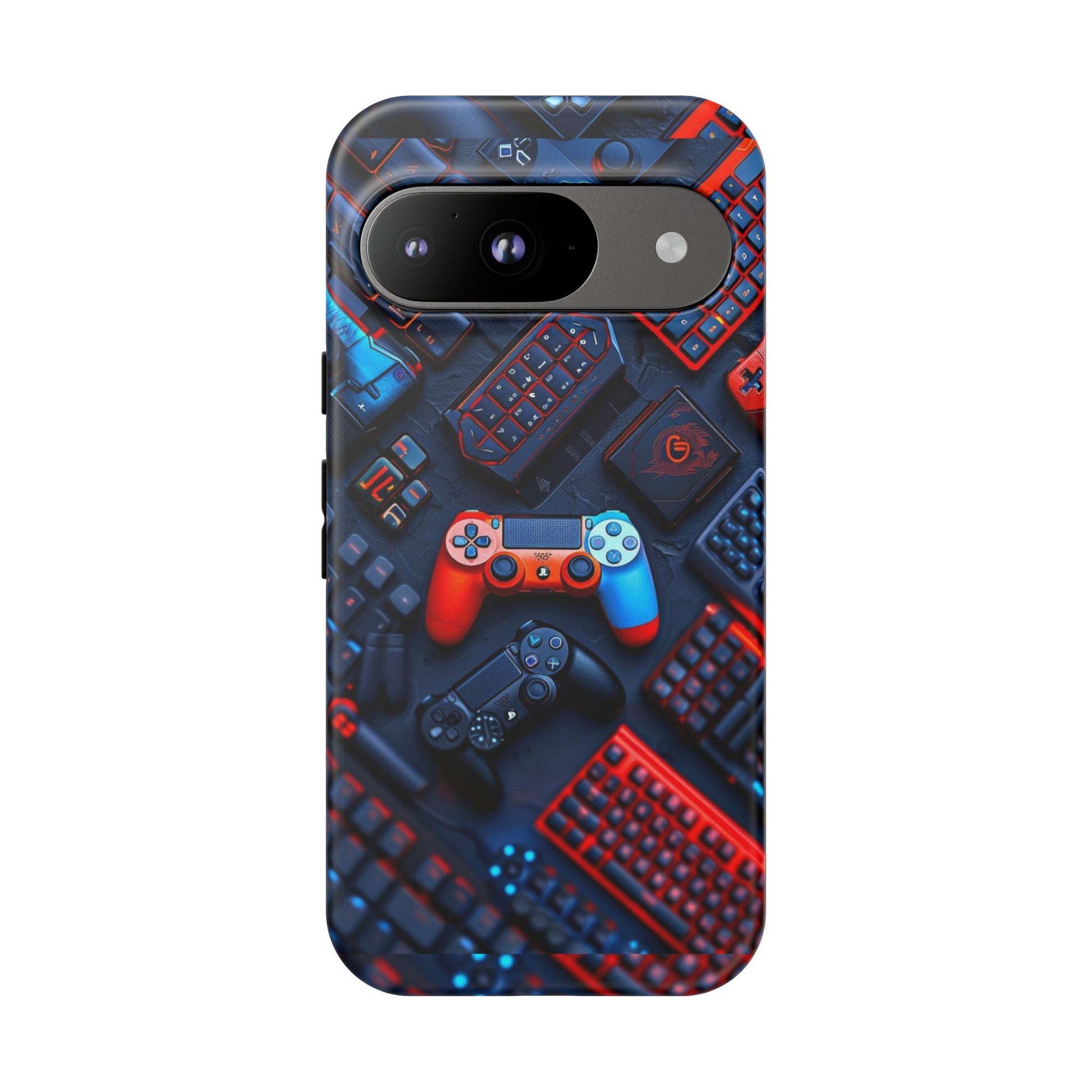 Gamer Themed Controllers Tough Cases for iPhones, Samsung, and Pixel