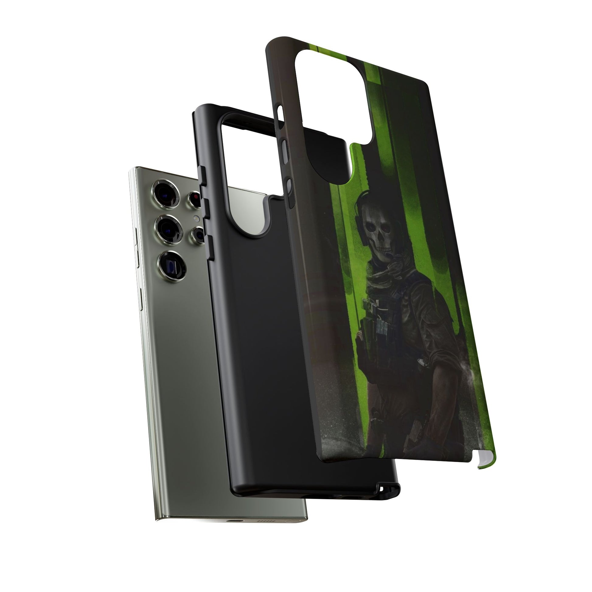 Call of Duty Ghost Tough Cases for iPhones, Samsung, and Pixel