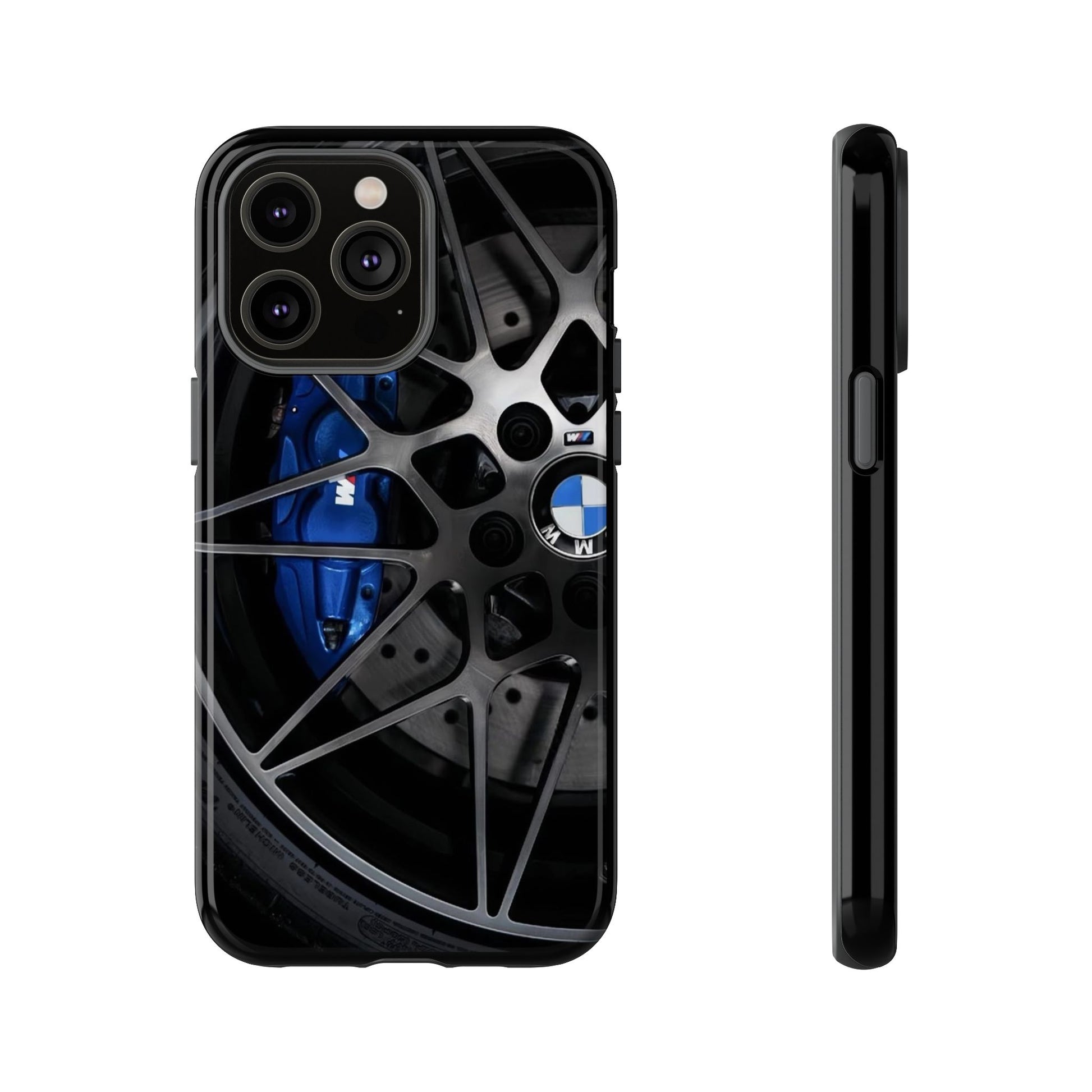 BMW M3 Racing Wheels Tough Cases for iPhones, Samsung, and Pixel