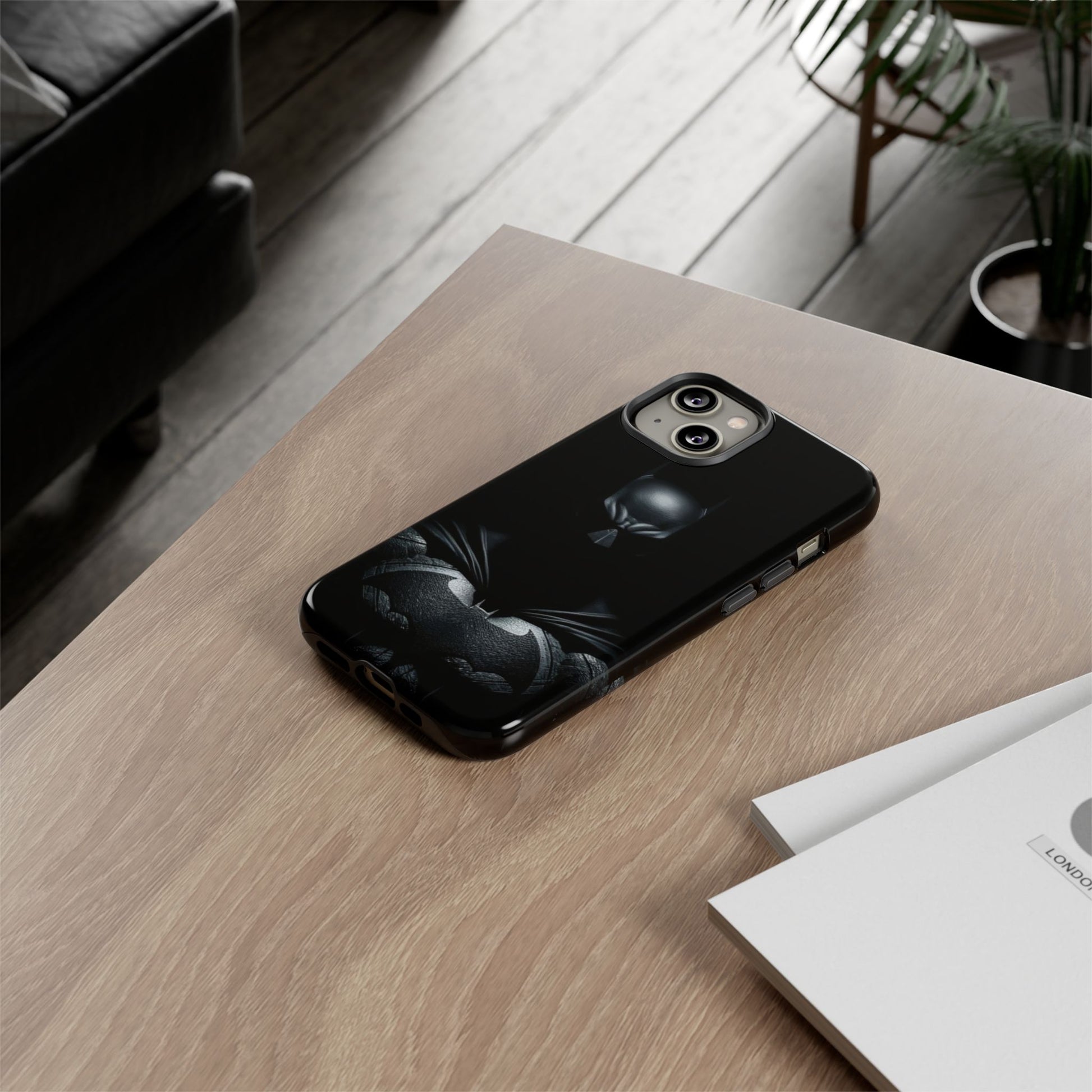 DC Comics Batman in Shadows Tough Cases for iPhones, Samsung, and Pixel