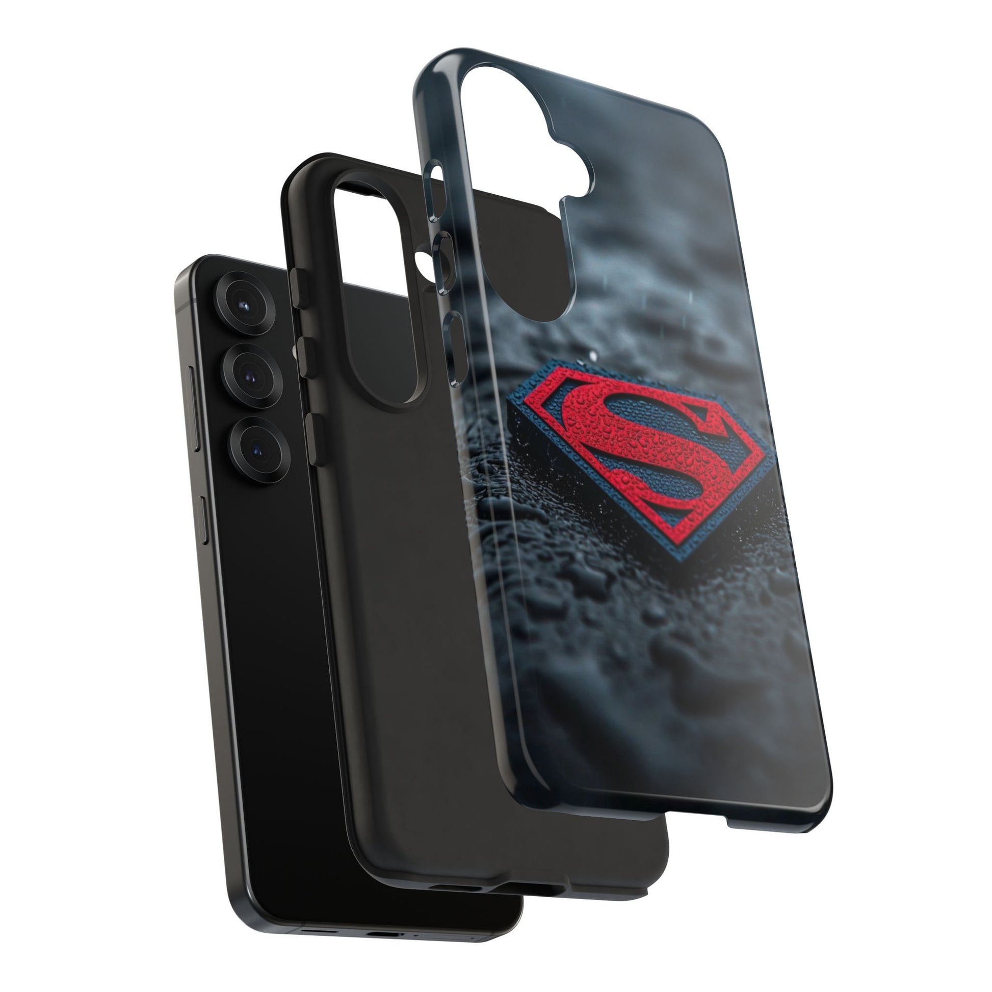Superman Logo Tough Cases for iPhones, Samsung, and Pixel