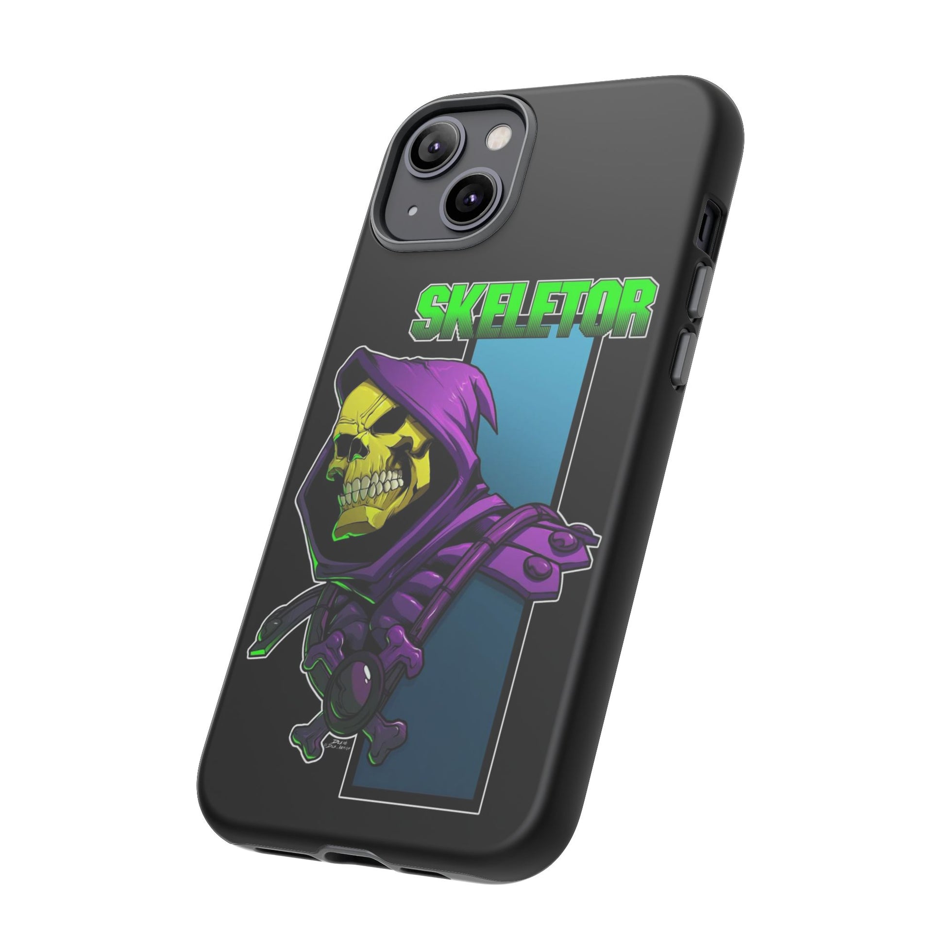 Skeletor Tough Cases for iPhones, Samsung, and Pixel