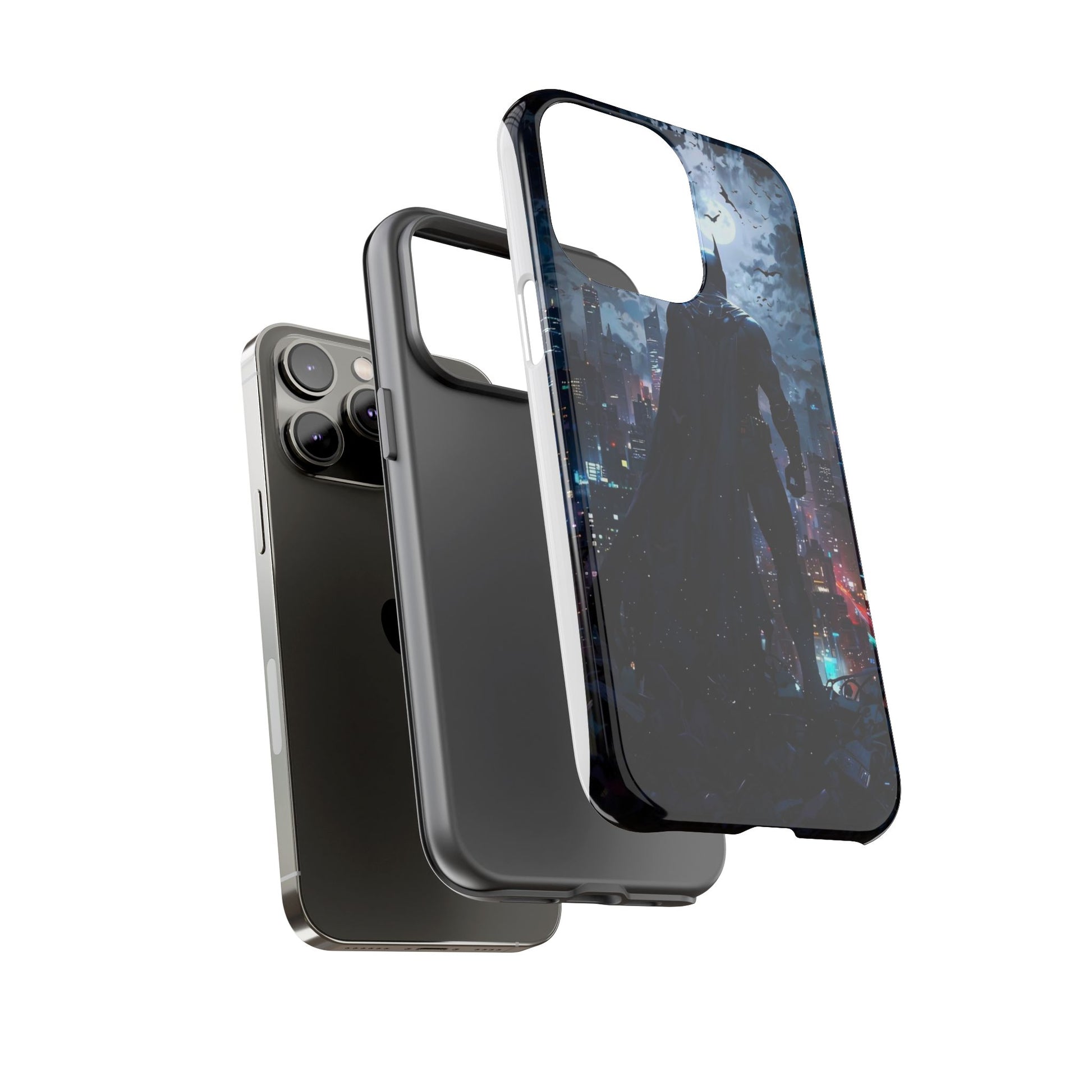 Gotham City Batman Tough Cases for iPhones, Samsung, and Pixel