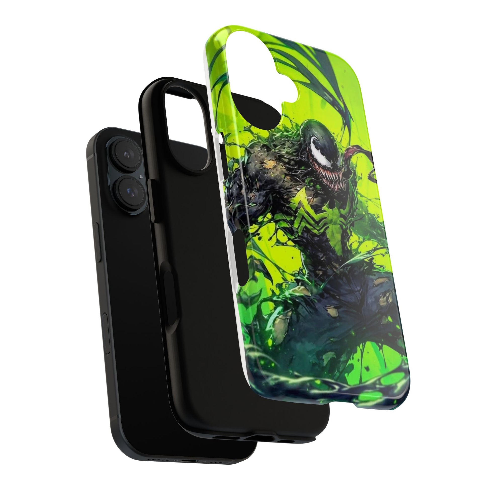 Evil Venom Phone Case, Tough Cases, Marvel Comics Phone for iPhones, Samsung, and Pixel