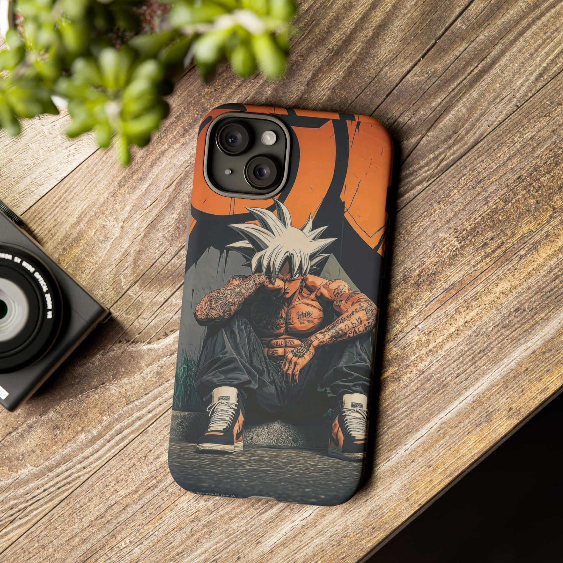 Anime DBZ Thug Tough Cases for iPhones, Samsung, and Pixel