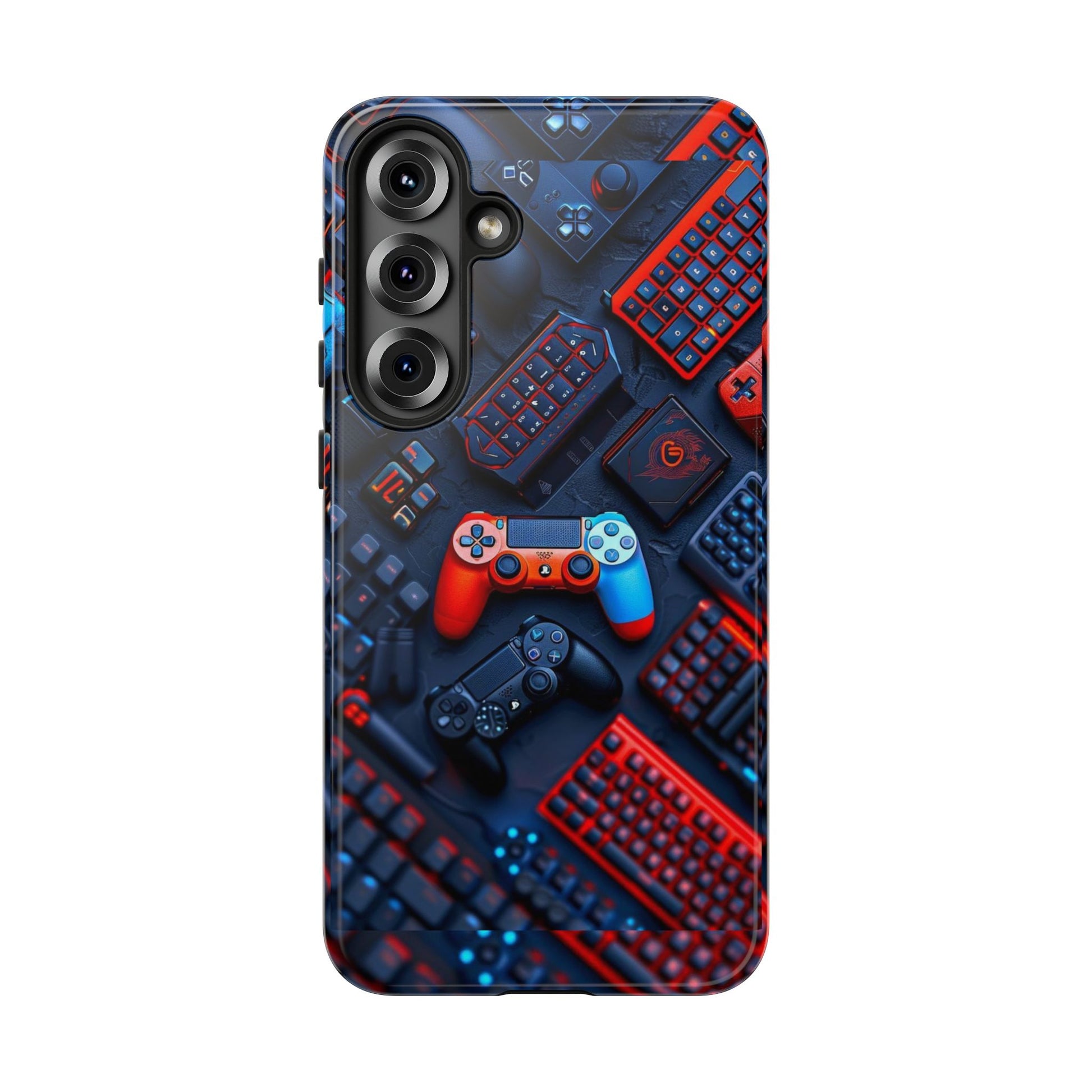 Gamer Themed Controllers Tough Cases for iPhones, Samsung, and Pixel